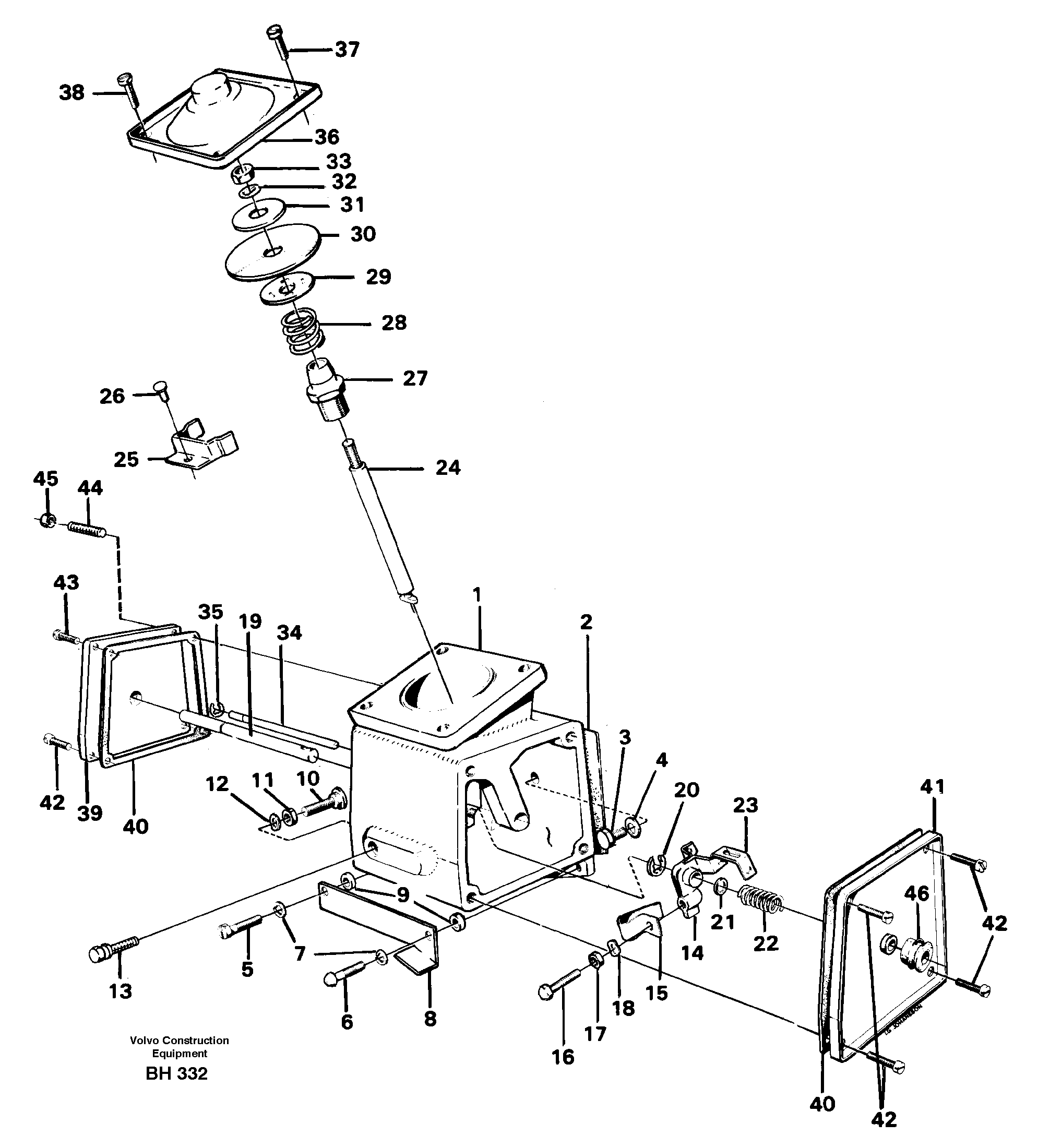 Smoke limiter  TD71KF — volvo parts diagram