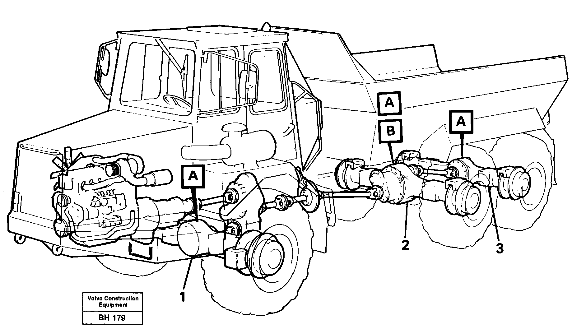 Planet axels — volvo parts diagram