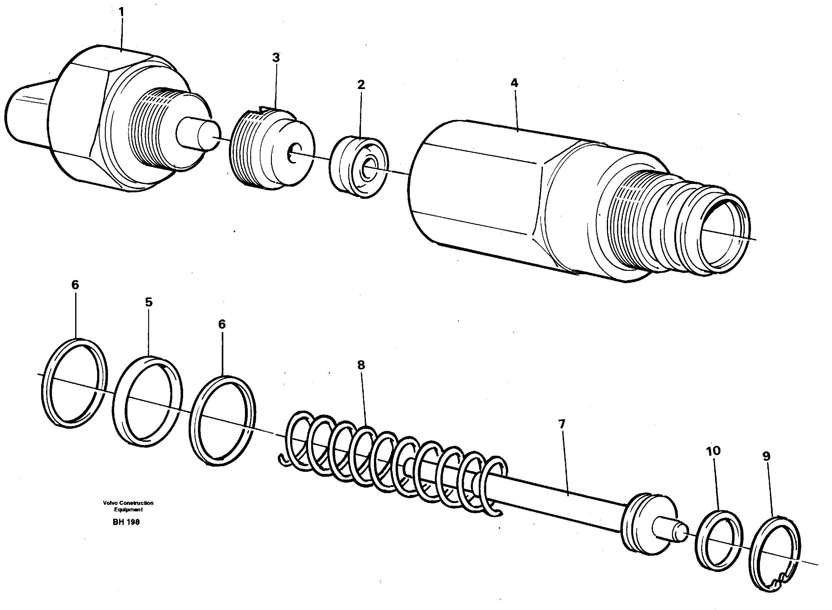 Pressure sensor — volvo parts diagram