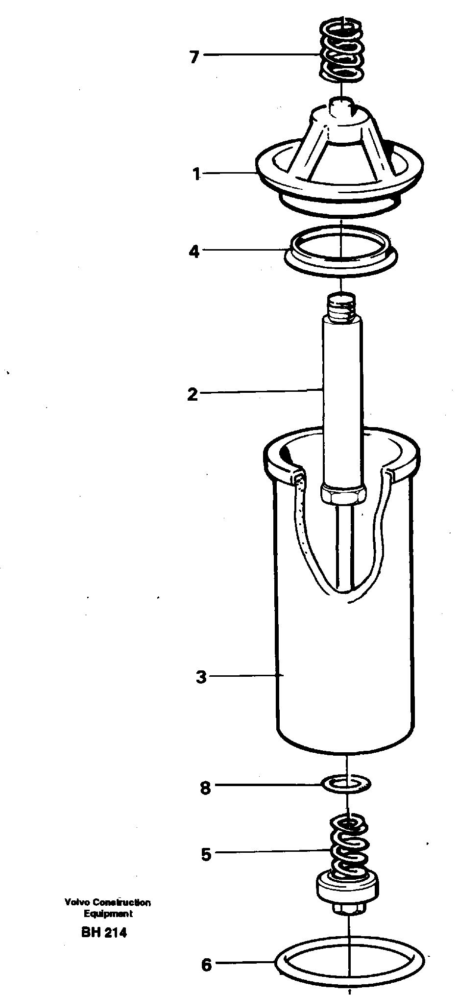 Oil filter — volvo parts diagram