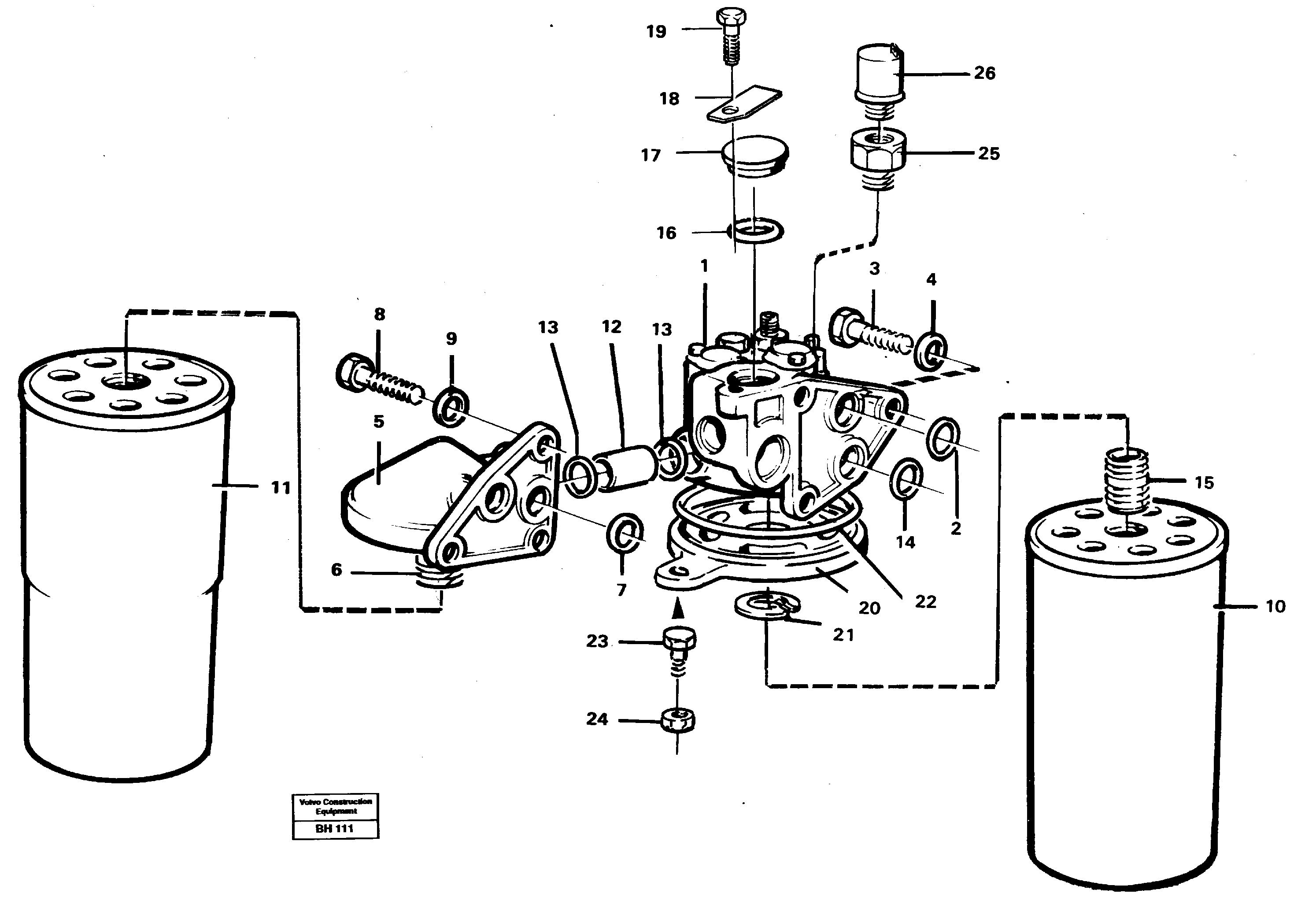Oil filter — volvo parts diagram