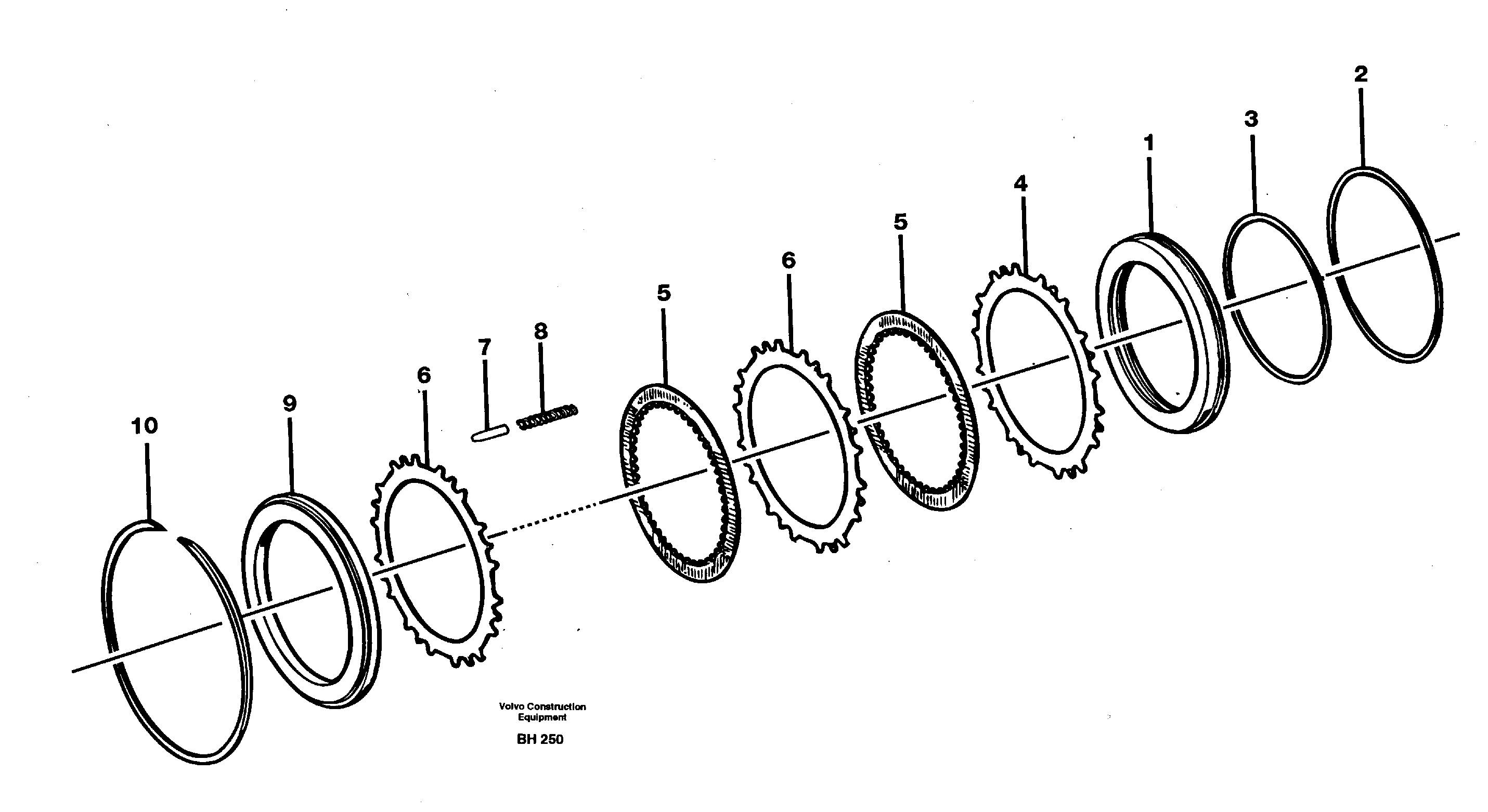 Brake D — volvo parts diagram
