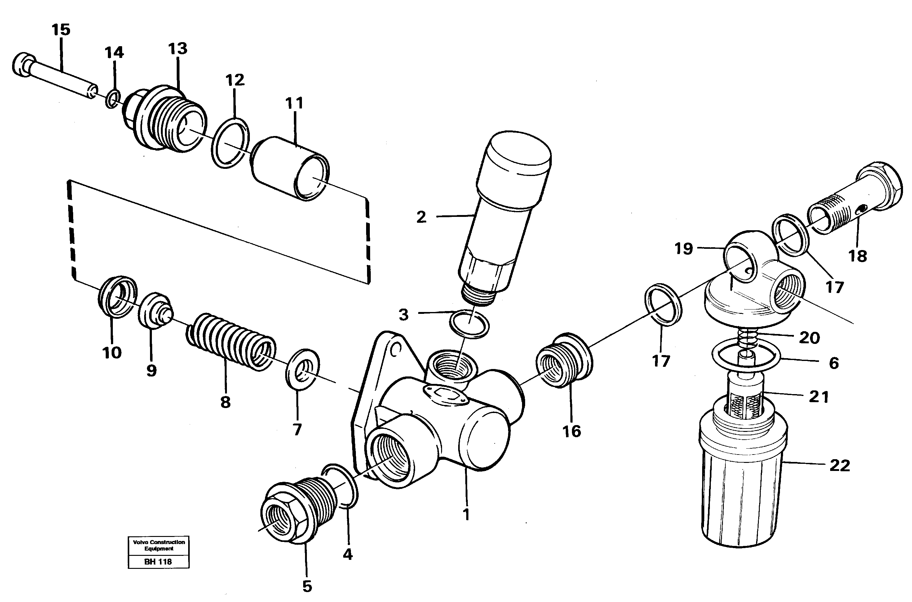 Feed pump  TD 71KF — volvo parts diagram