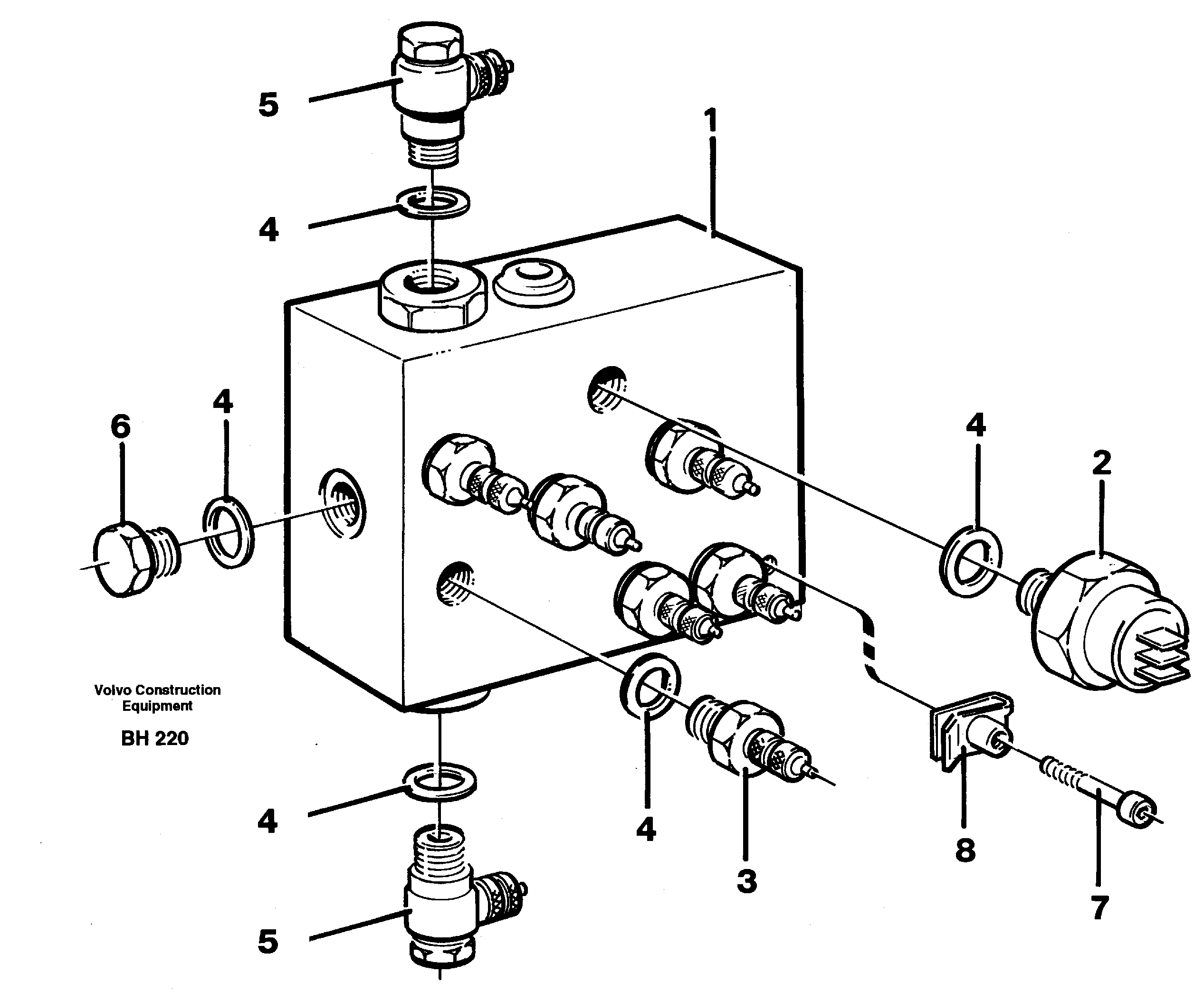 Air valve — volvo parts diagram