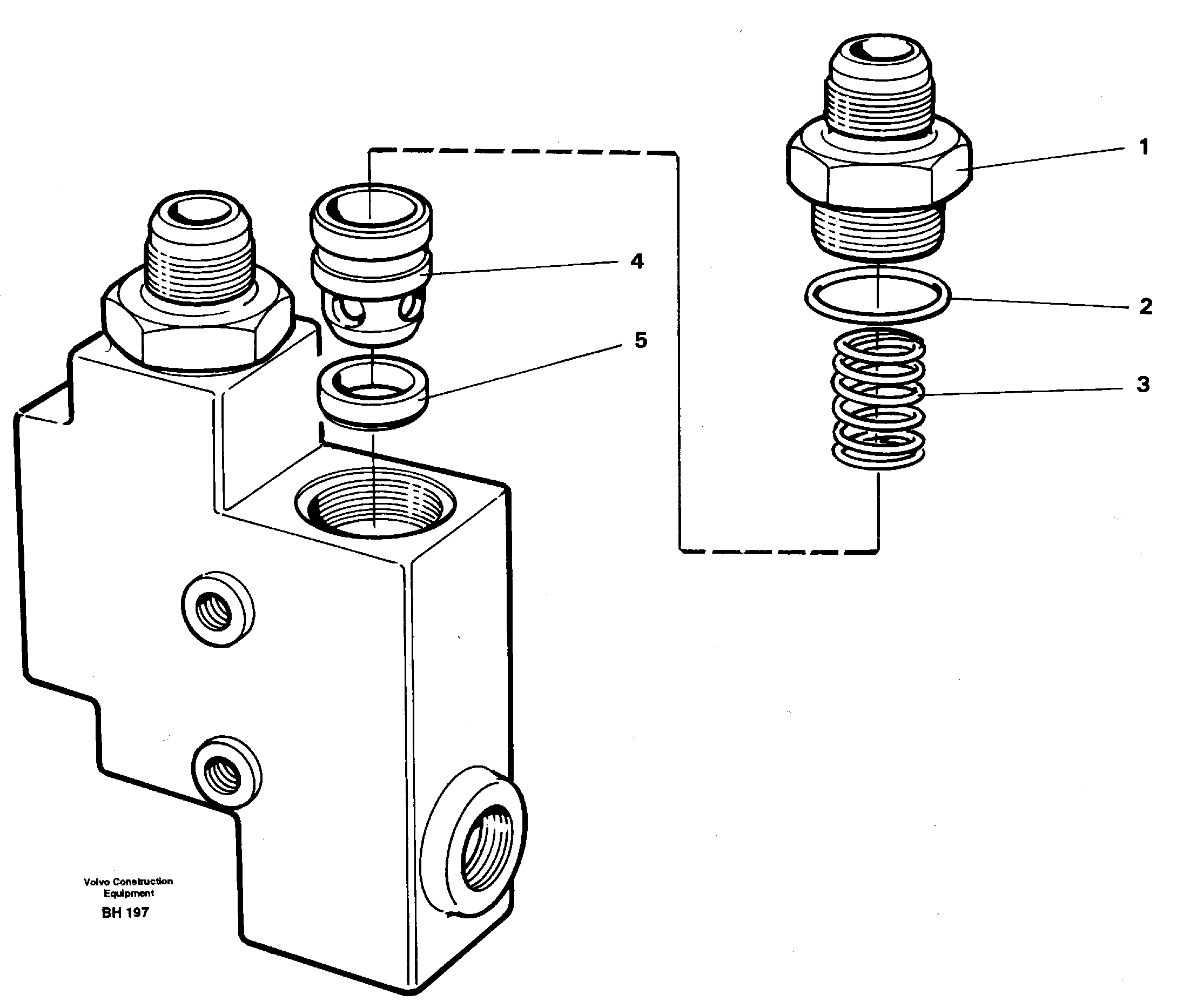 Check valve — volvo parts diagram