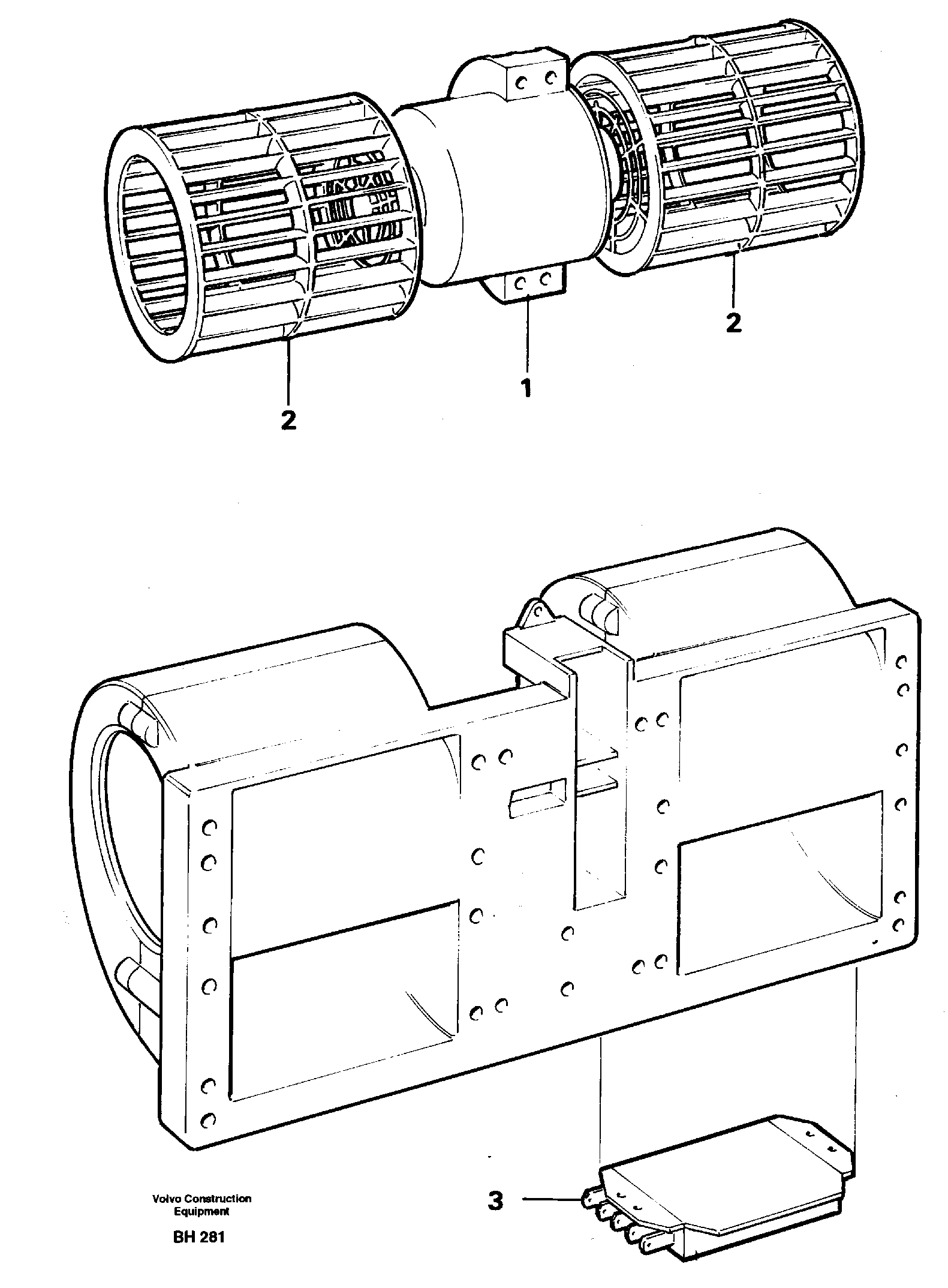 Fan — volvo parts diagram