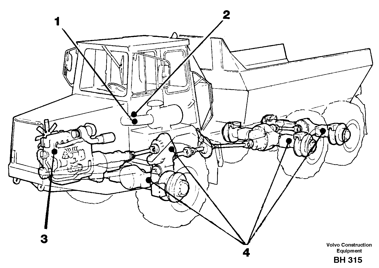 Product sign plate — volvo parts diagram