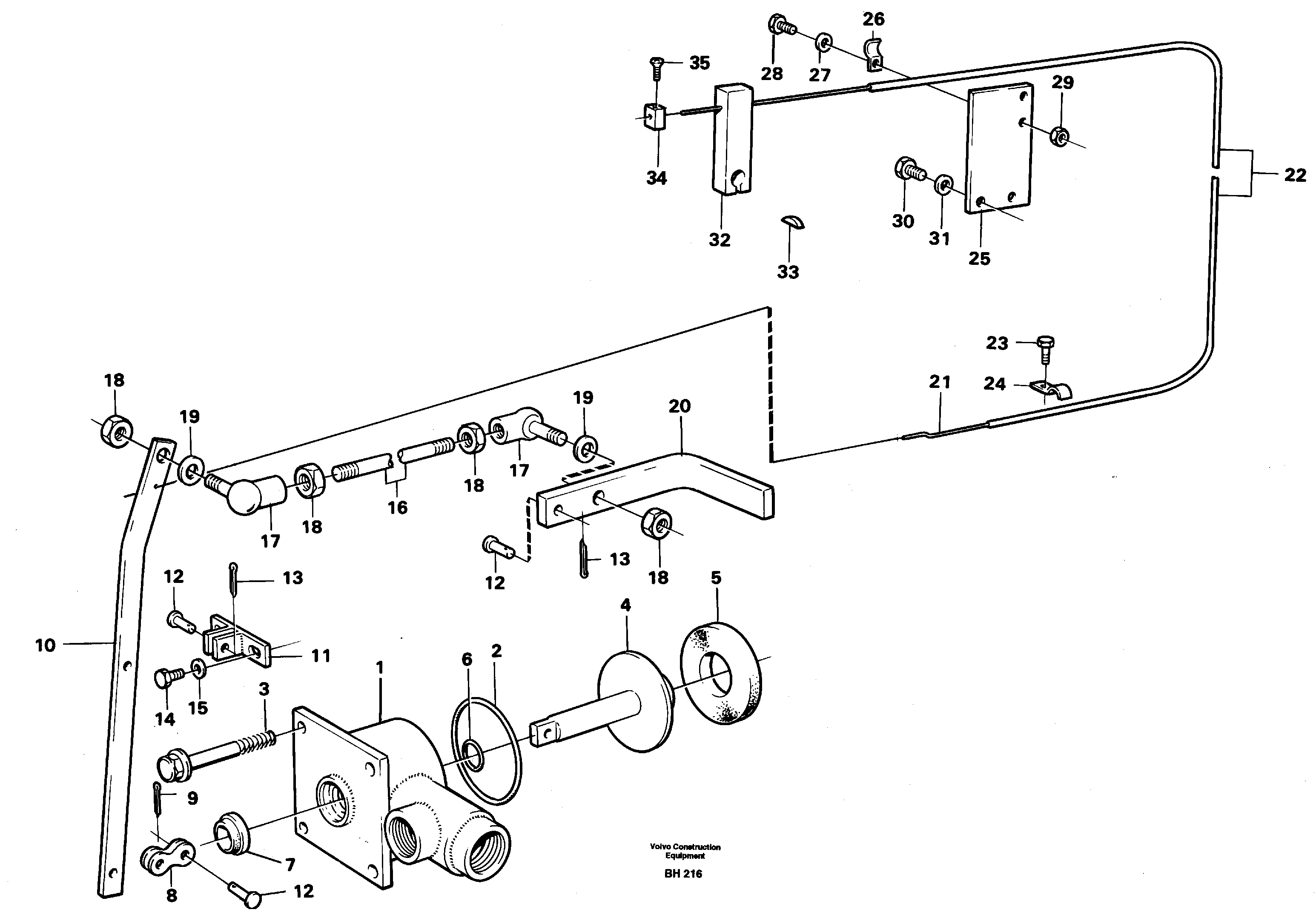 Shut-off valve — volvo parts diagram
