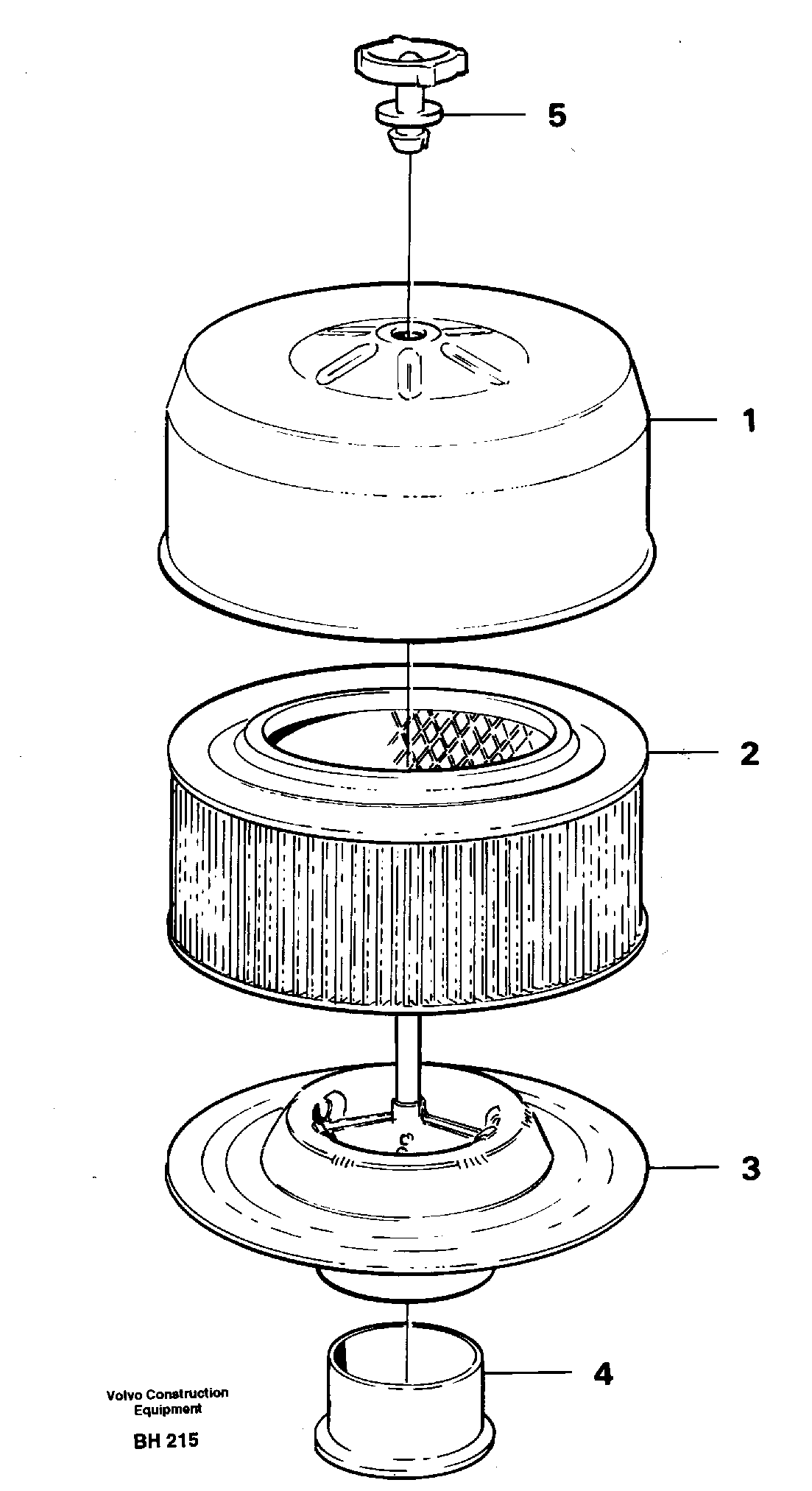 Filter — volvo parts diagram