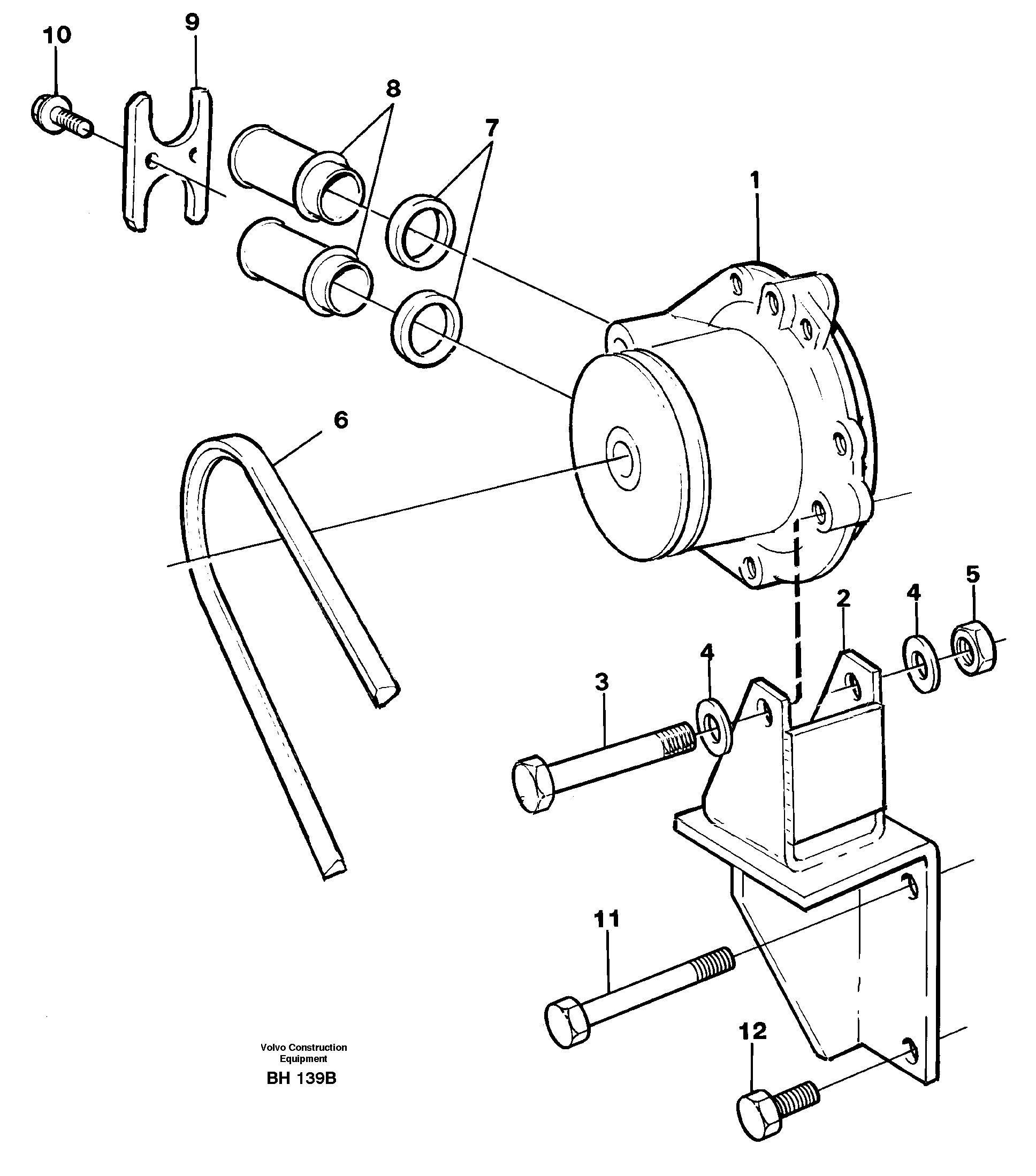Waterpump, assembly — volvo parts diagram