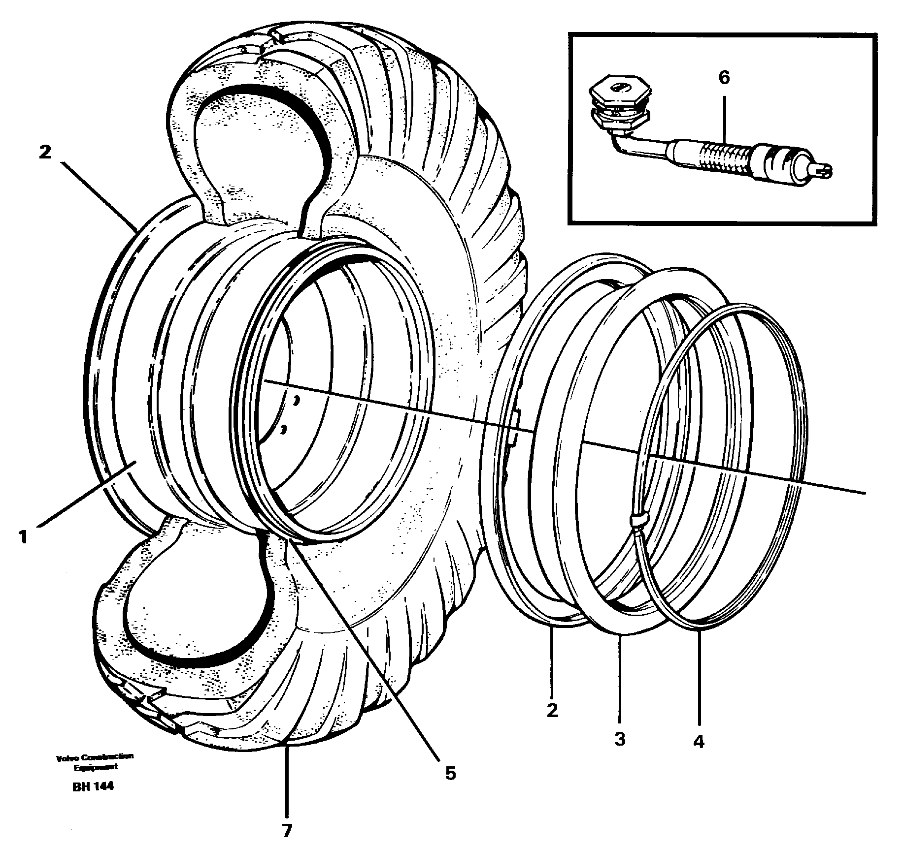 Wheel — volvo parts diagram