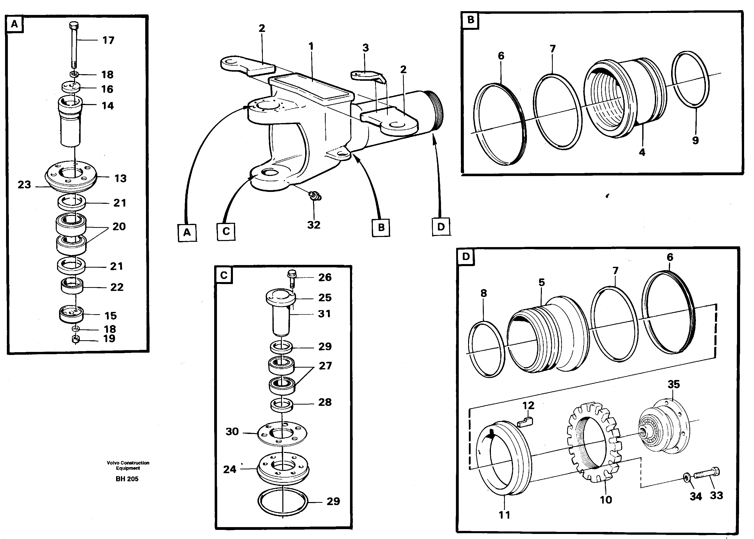 Hitch — volvo parts diagram