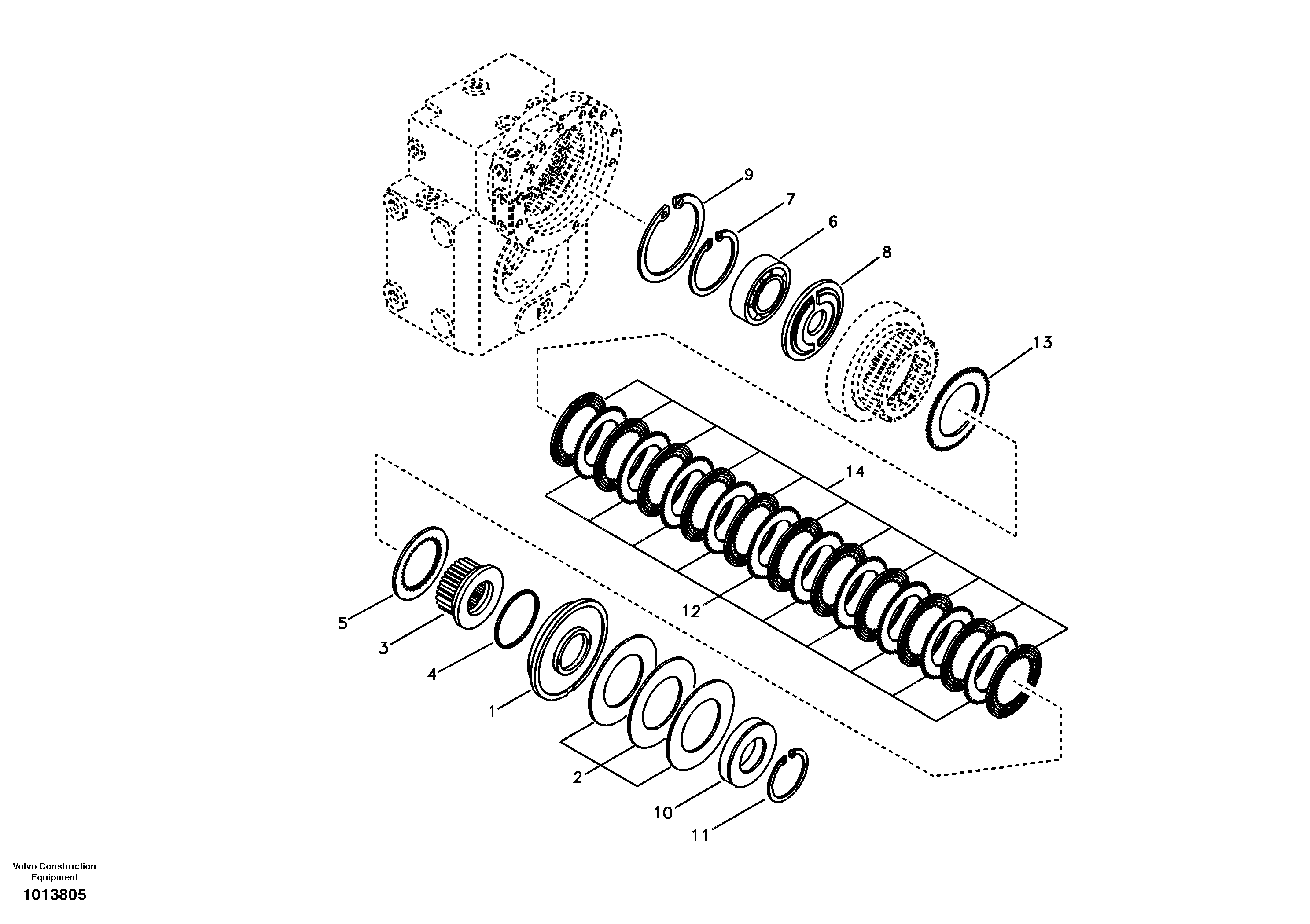 Coupling — volvo parts diagram