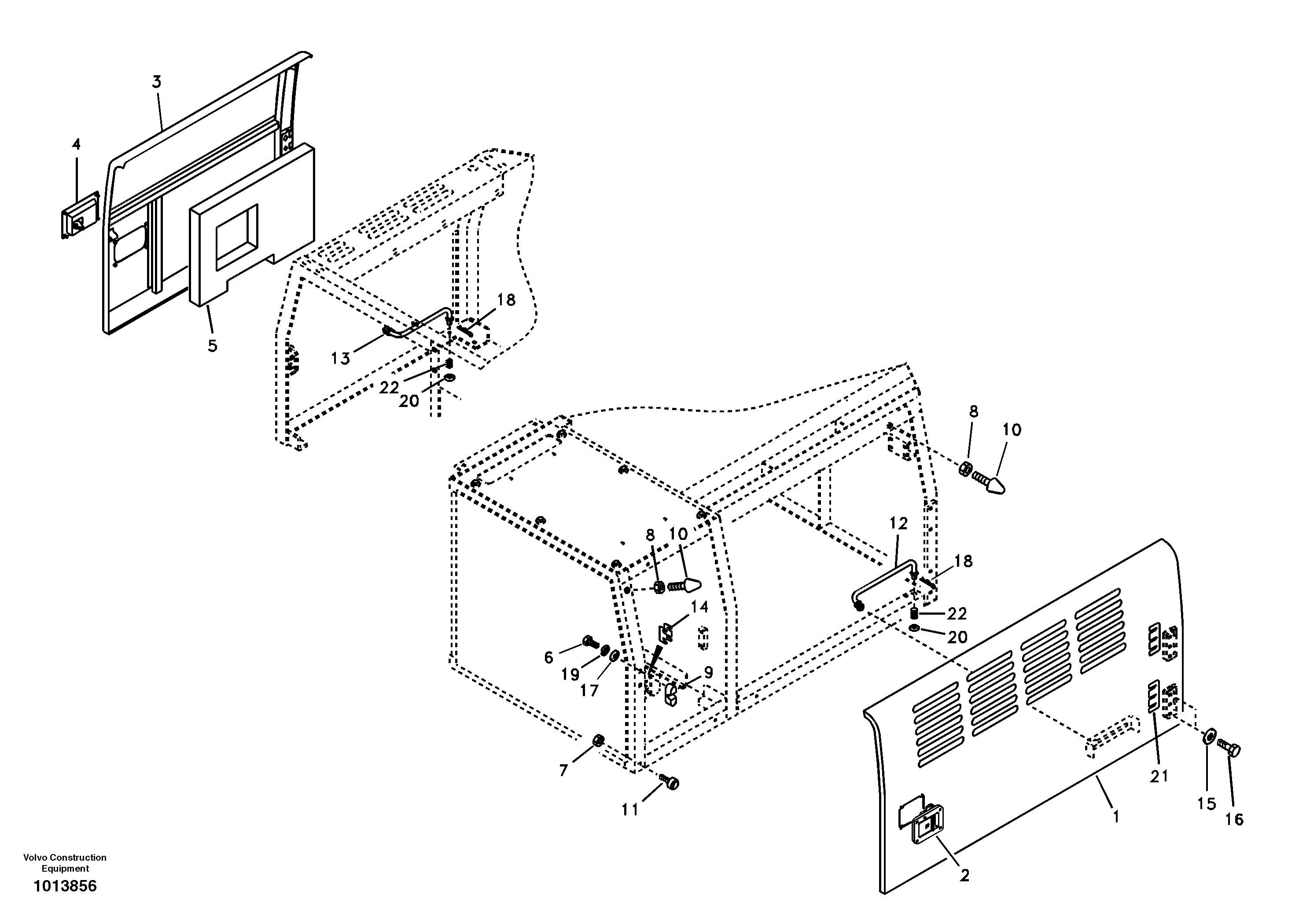 Door, side — volvo parts diagram