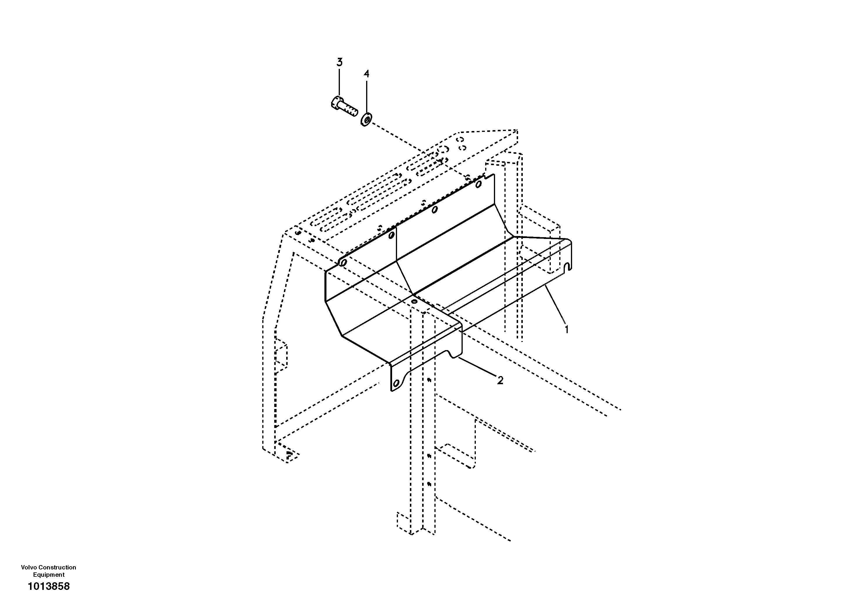 Cover, main pump — volvo parts diagram