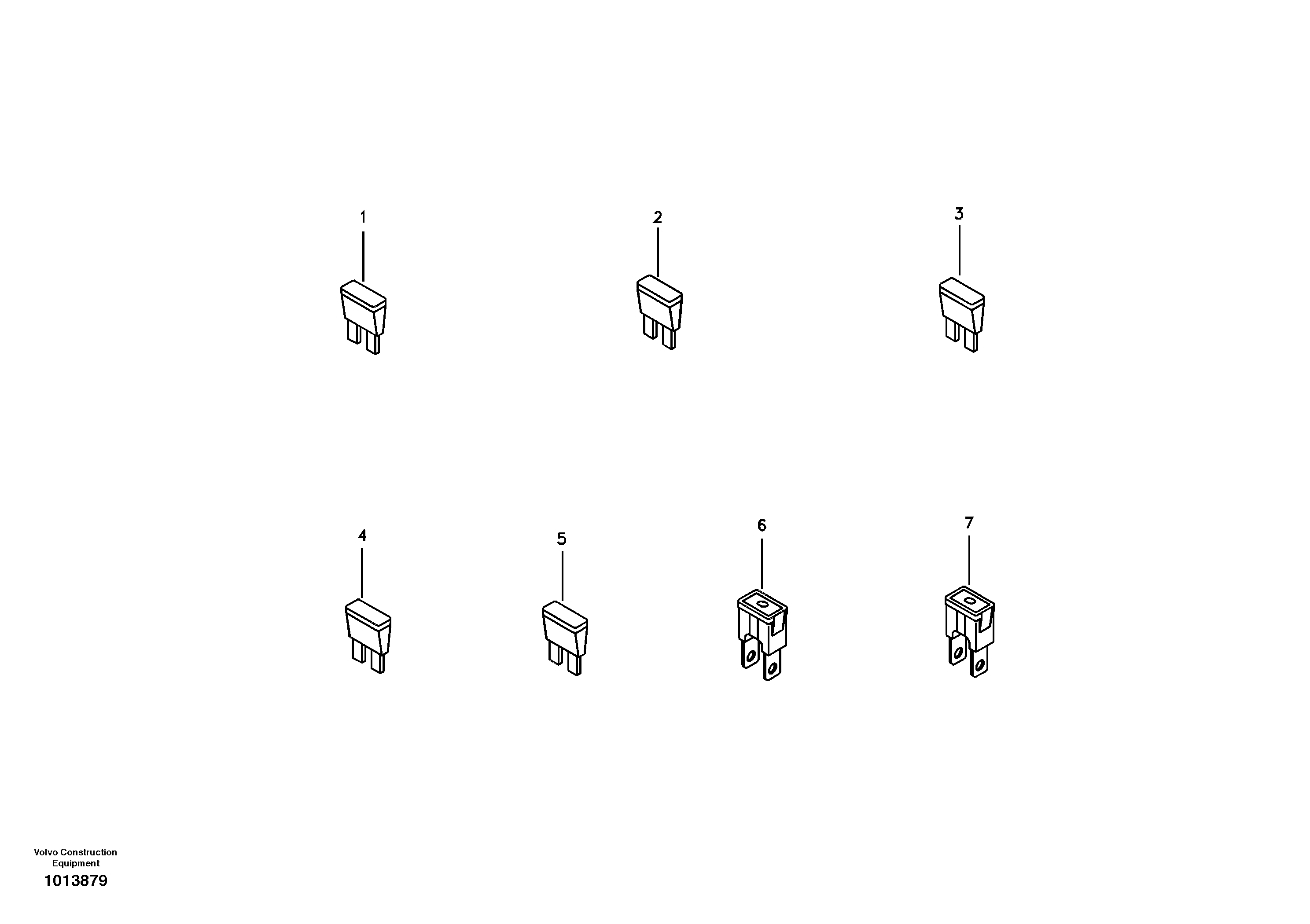 Spare parts kit — volvo parts diagram