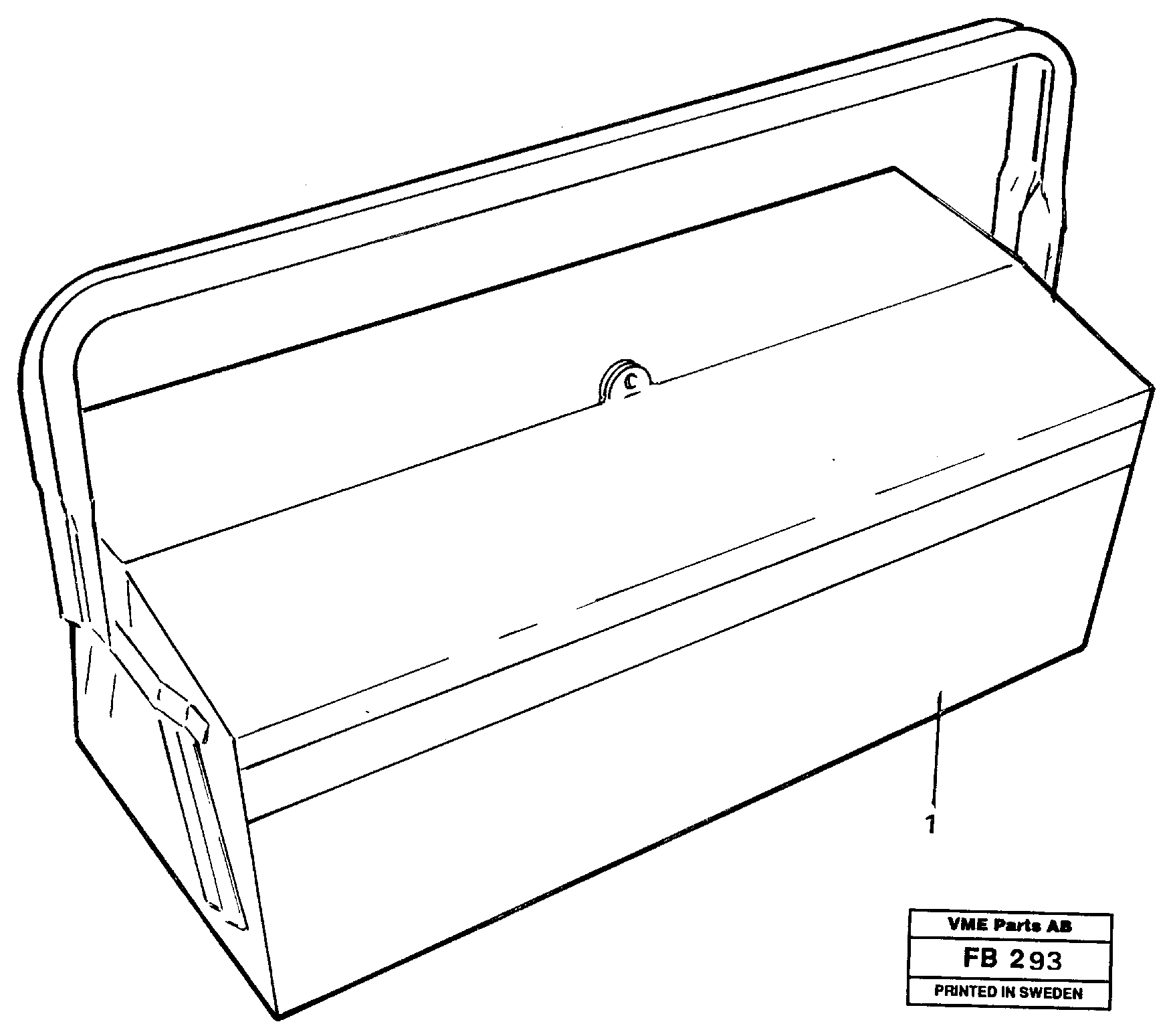 Tool  14249658 — volvo parts diagram