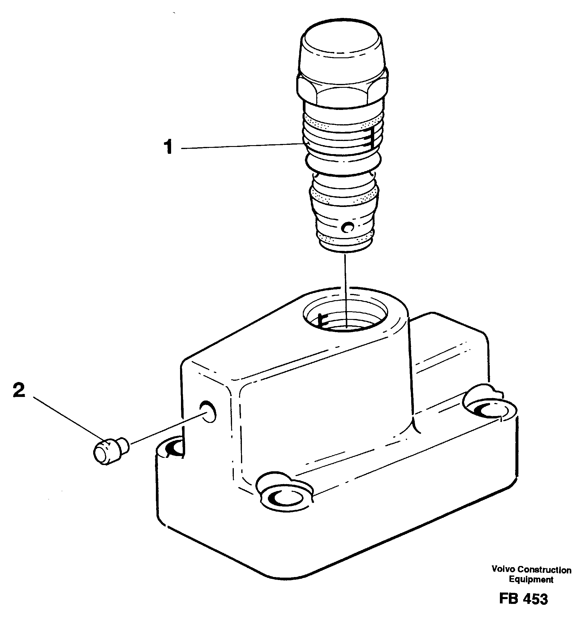 Pressure limiting valve — volvo parts diagram