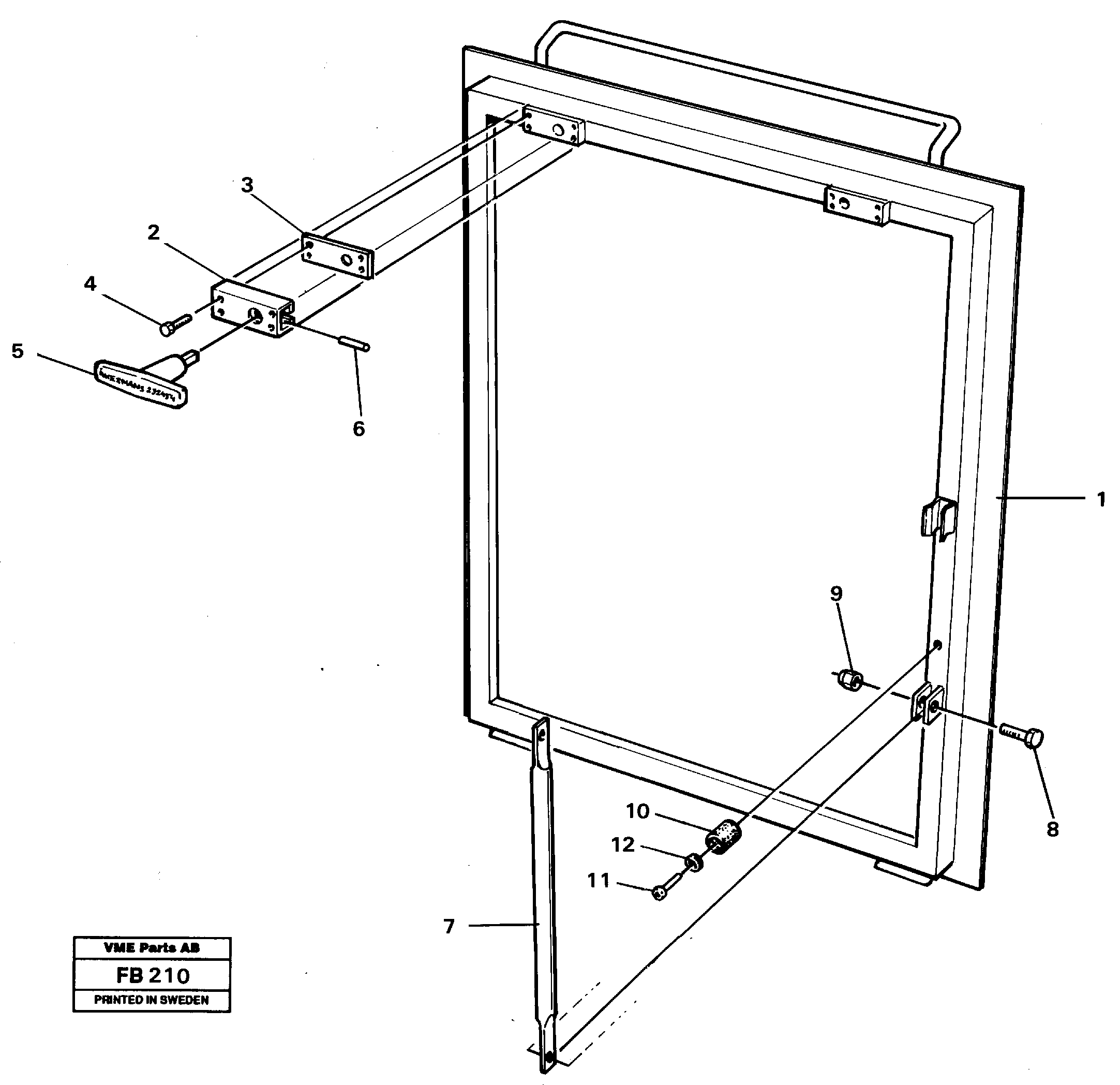 Hatch — volvo parts diagram