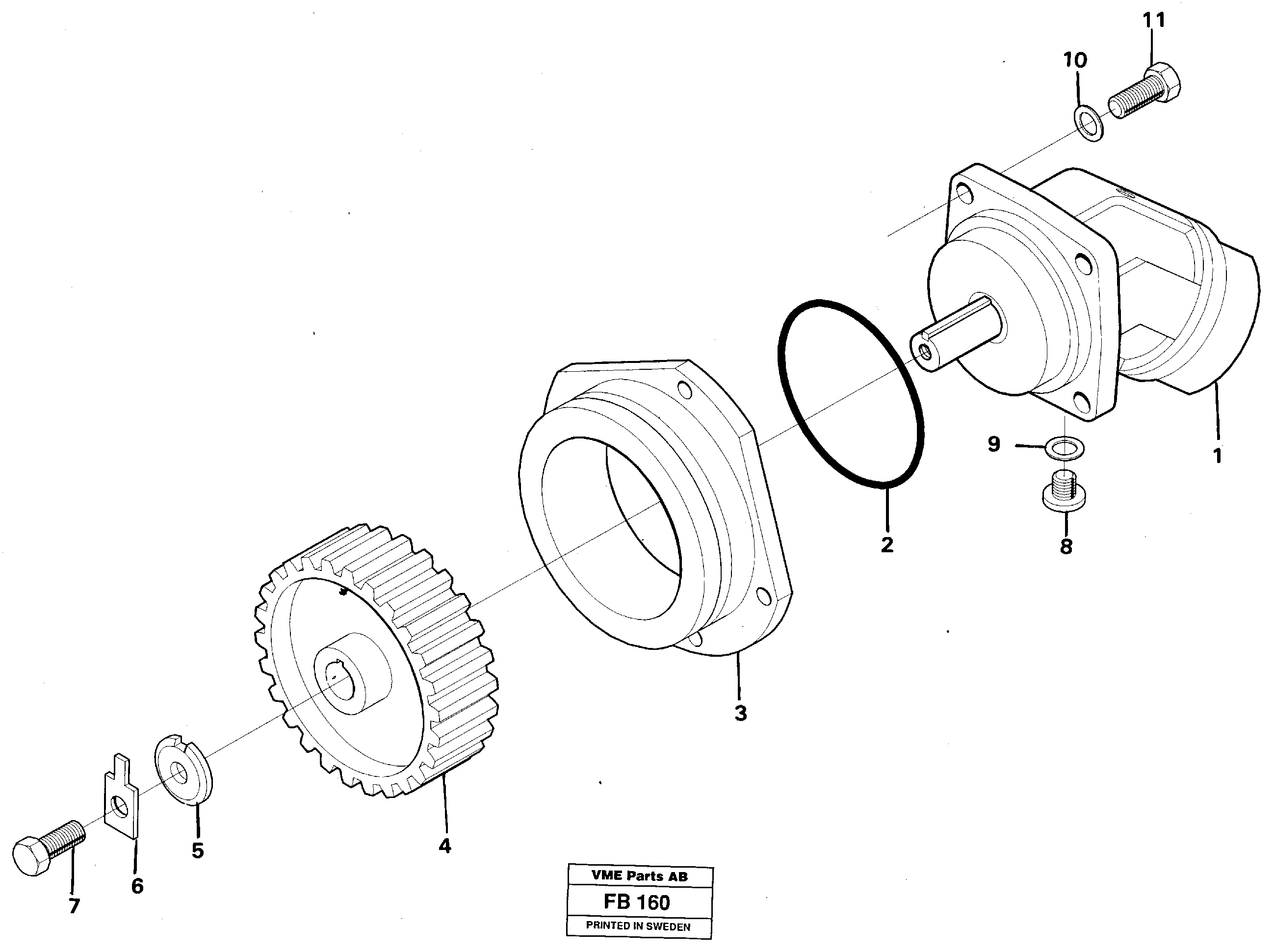 4th pump 45 Cu M 4th pump 63 Cu M 4th pump Ohio — volvo parts diagram