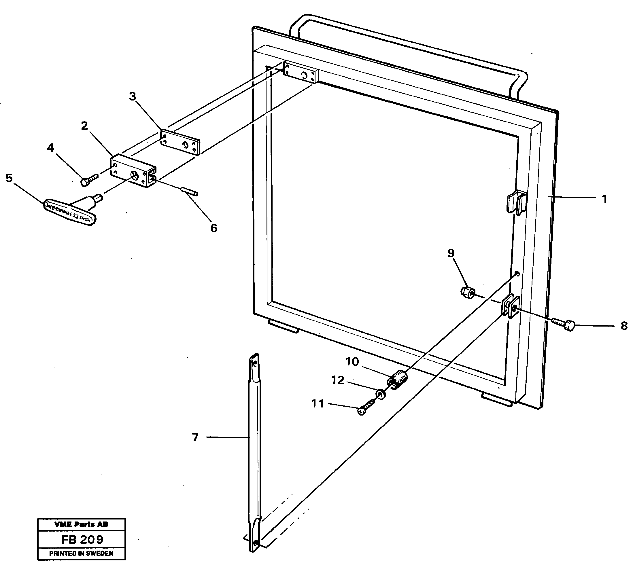 Hatch — volvo parts diagram