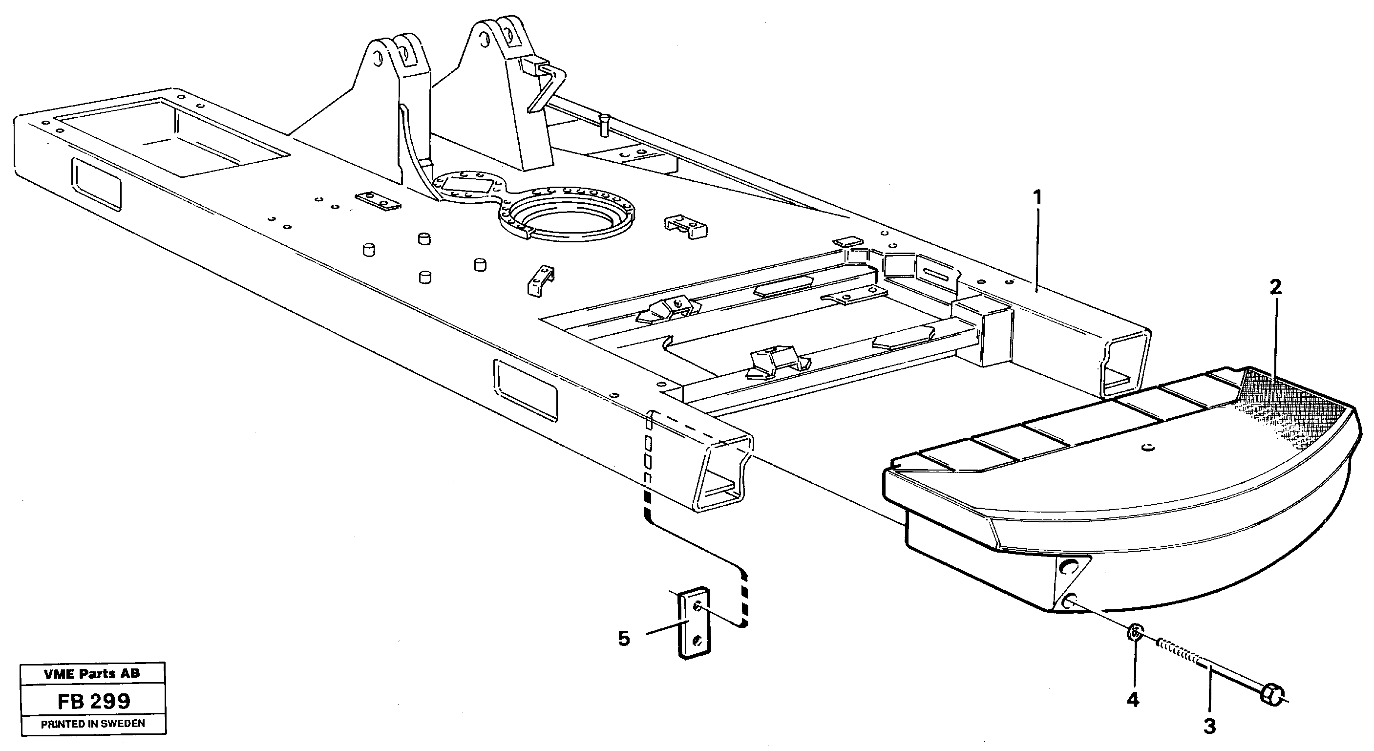Counterweights 14261186 — volvo parts diagram