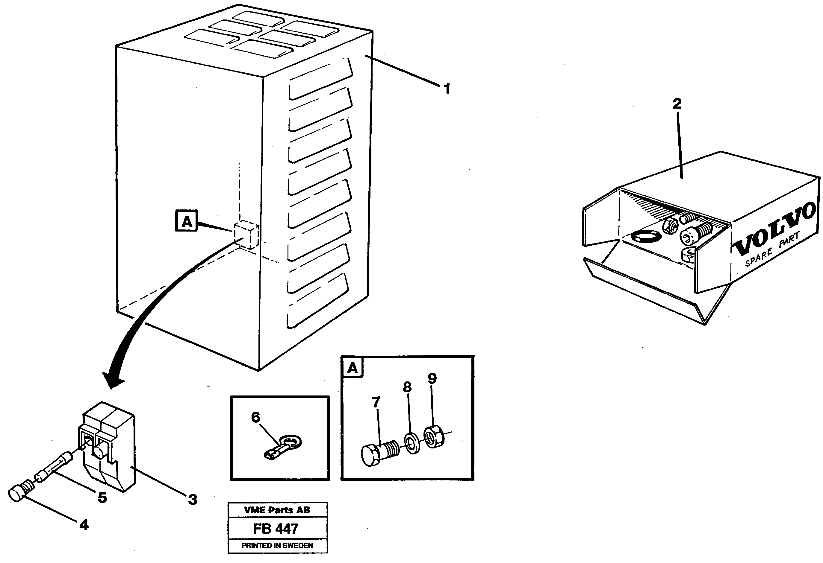 Magnet equipment Ohio, controller unit  14263260 — volvo parts diagram