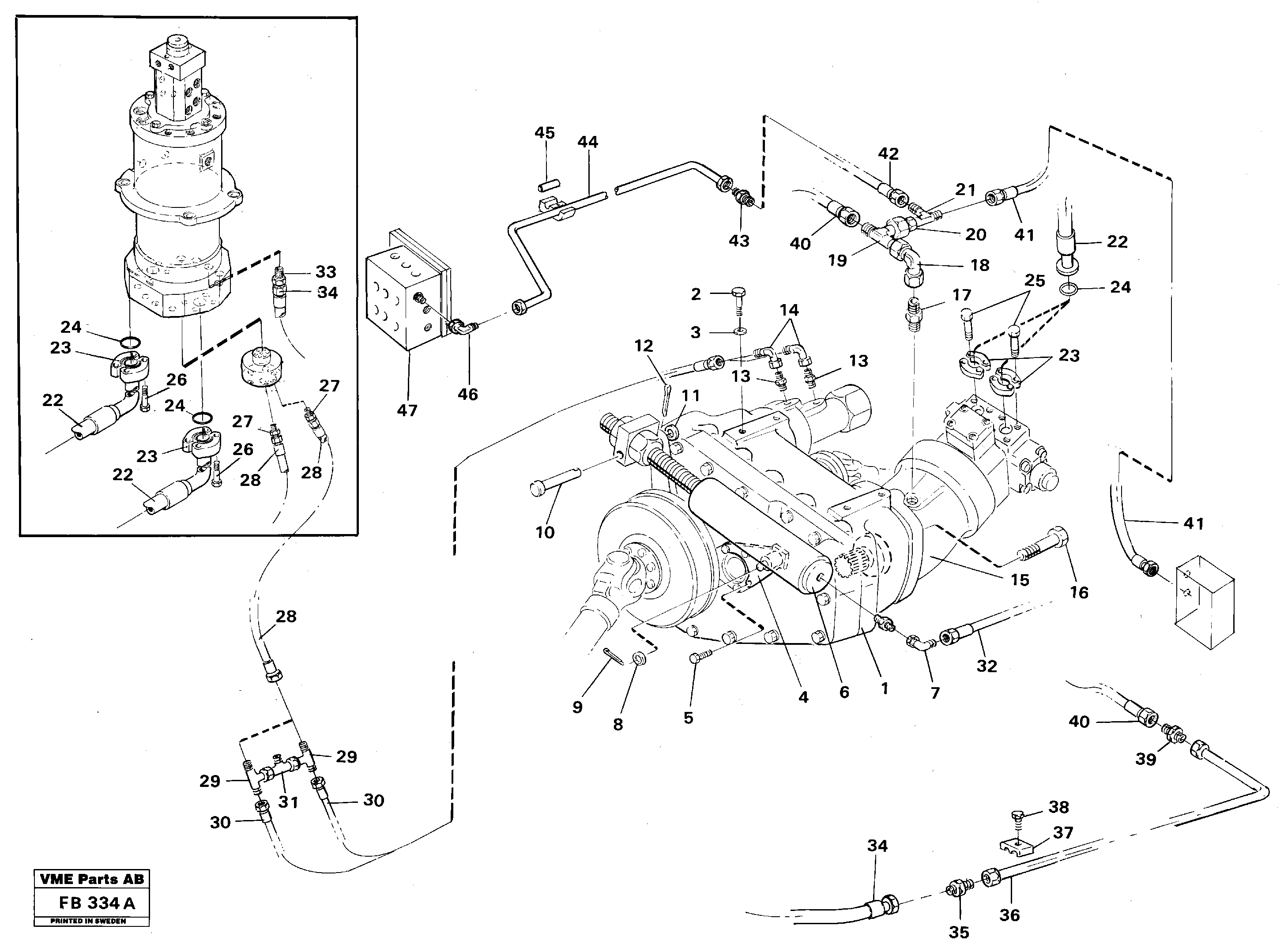 Gearbox Mounting — volvo parts diagram