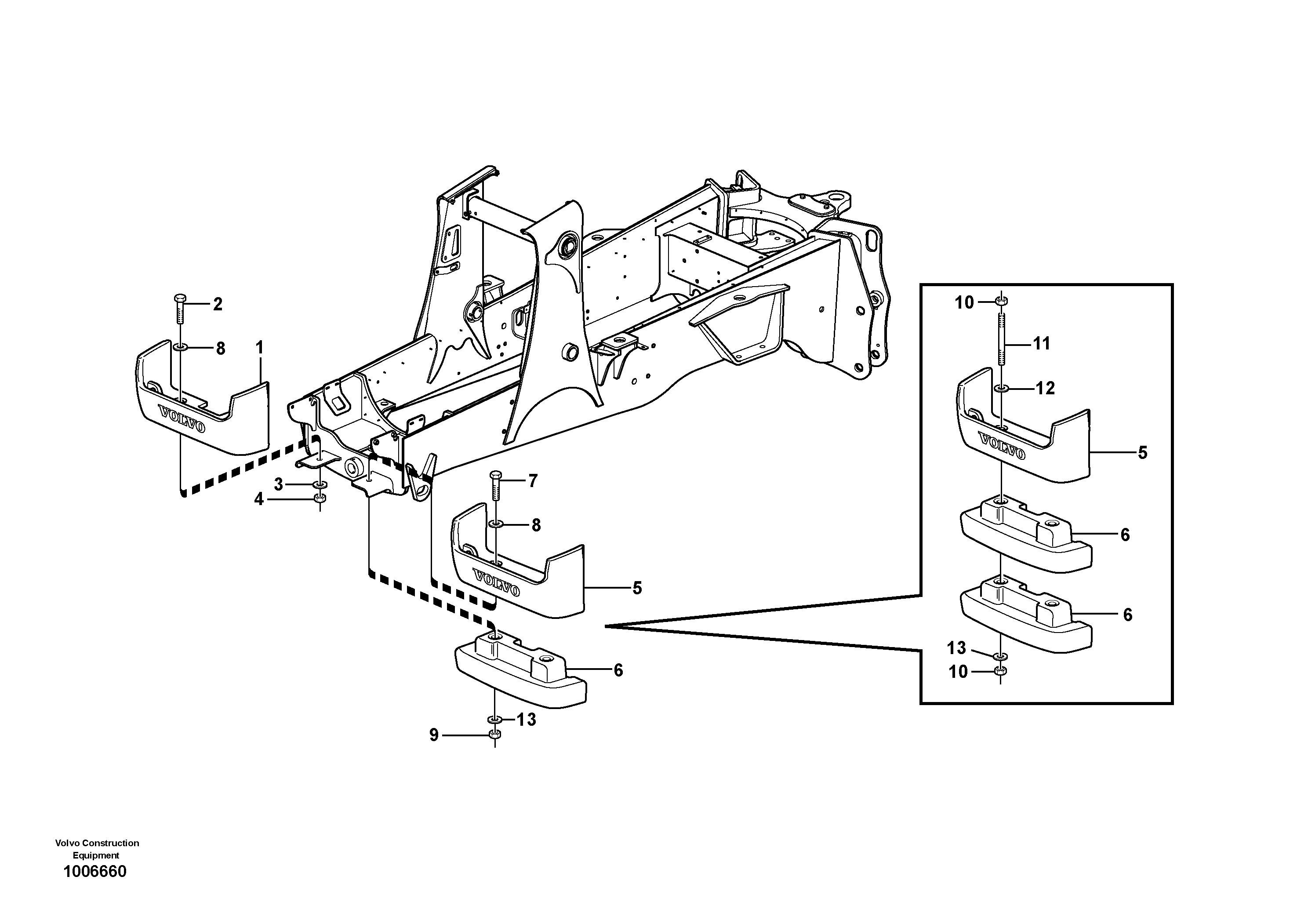 Counterweight — volvo parts diagram