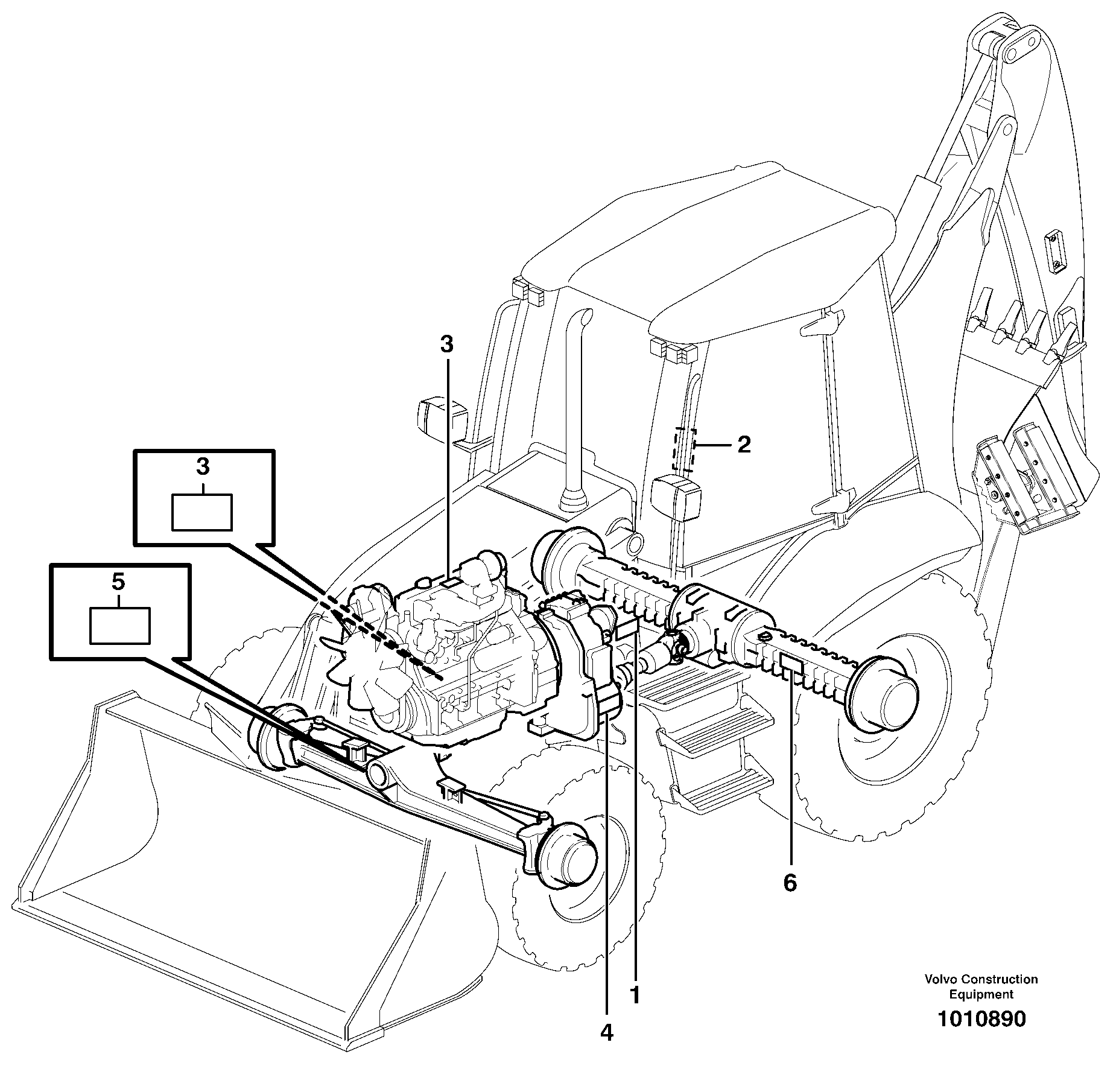 Product sign plate — volvo parts diagram
