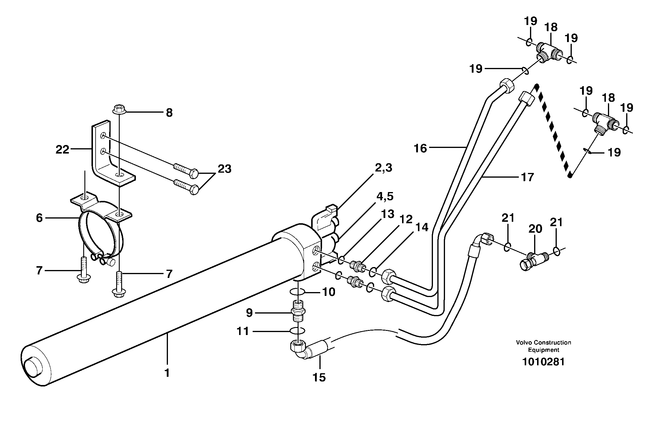Boom suspension system  11891345 — volvo parts diagram