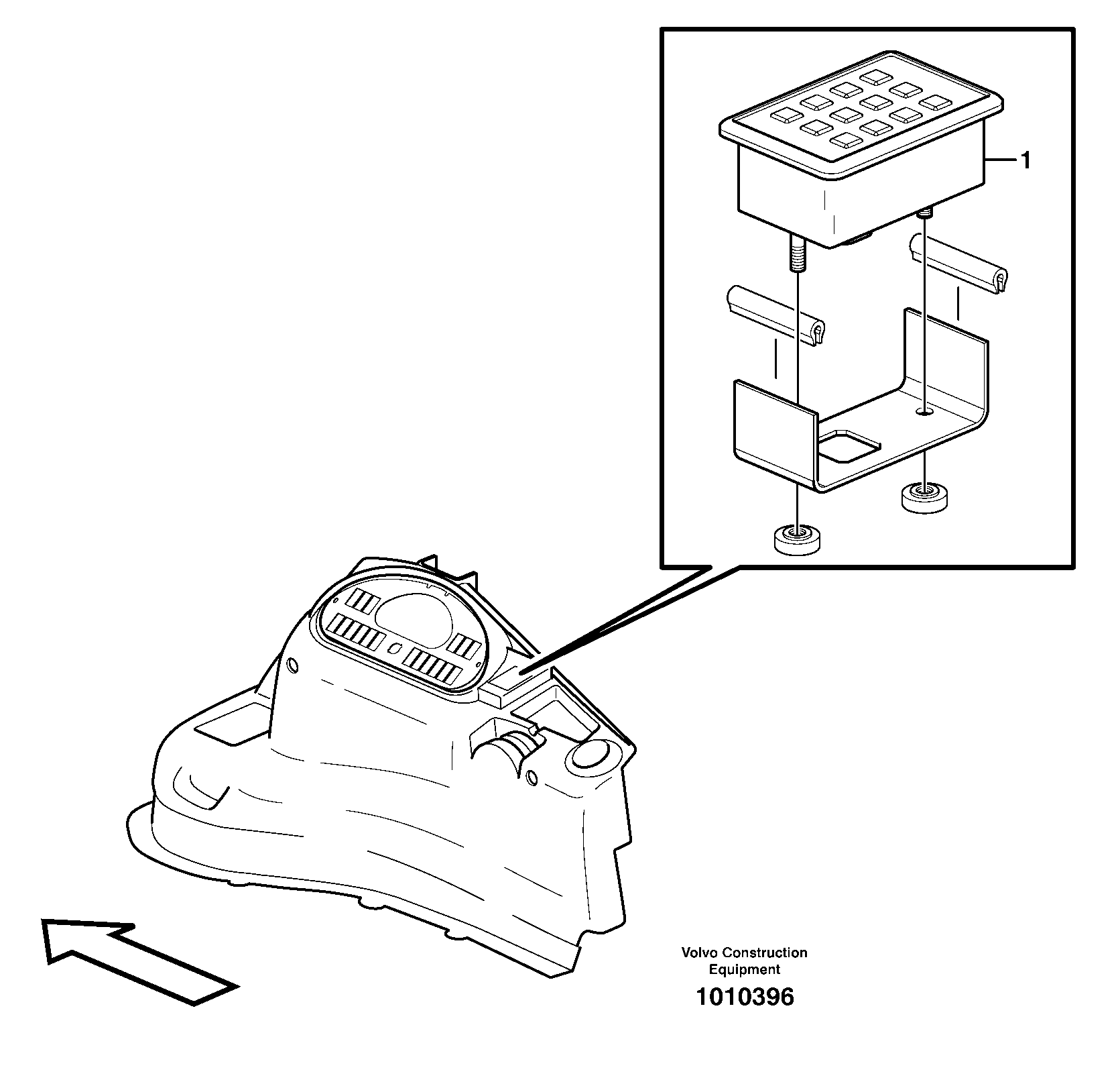 Anti-theft Kit  11891332 — volvo parts diagram