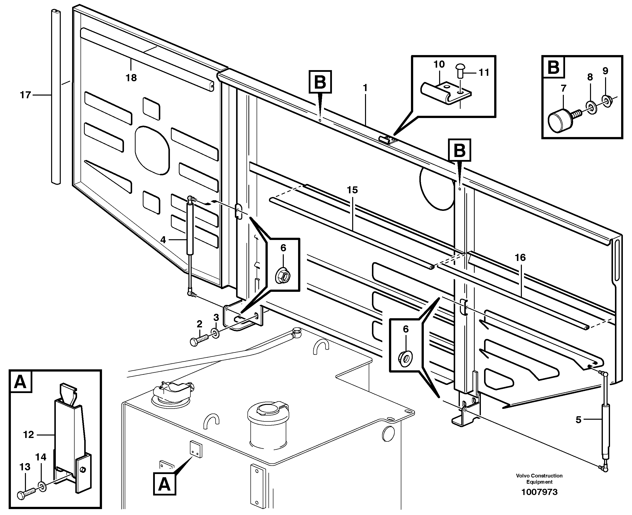 Hatch — volvo parts diagram