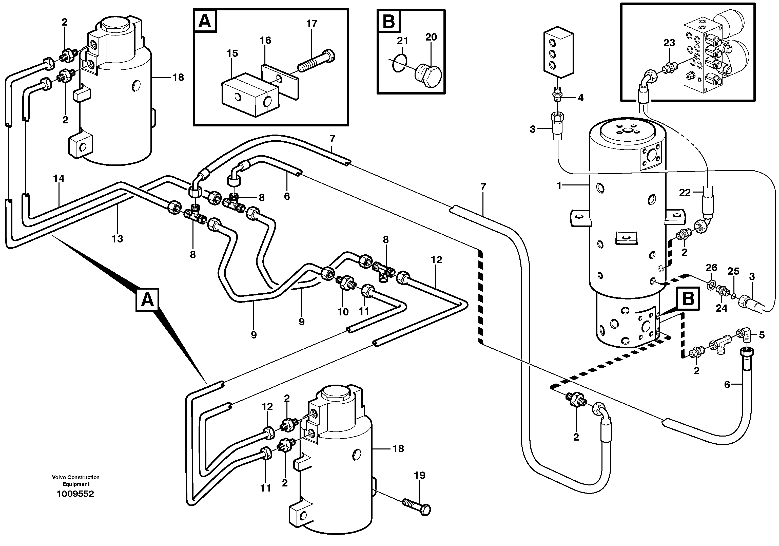 Oscillating system — volvo parts diagram