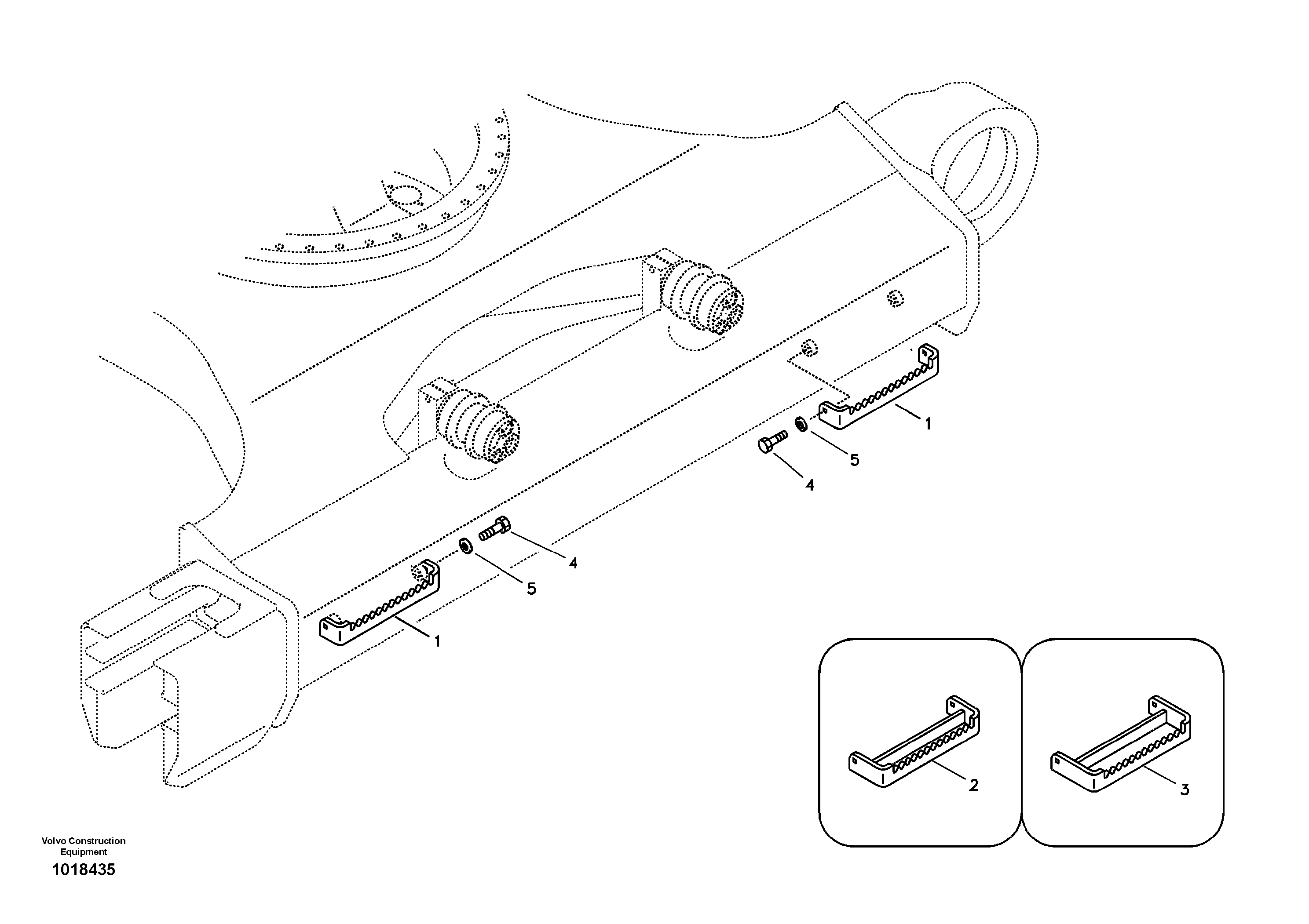 Foot step — volvo parts diagram