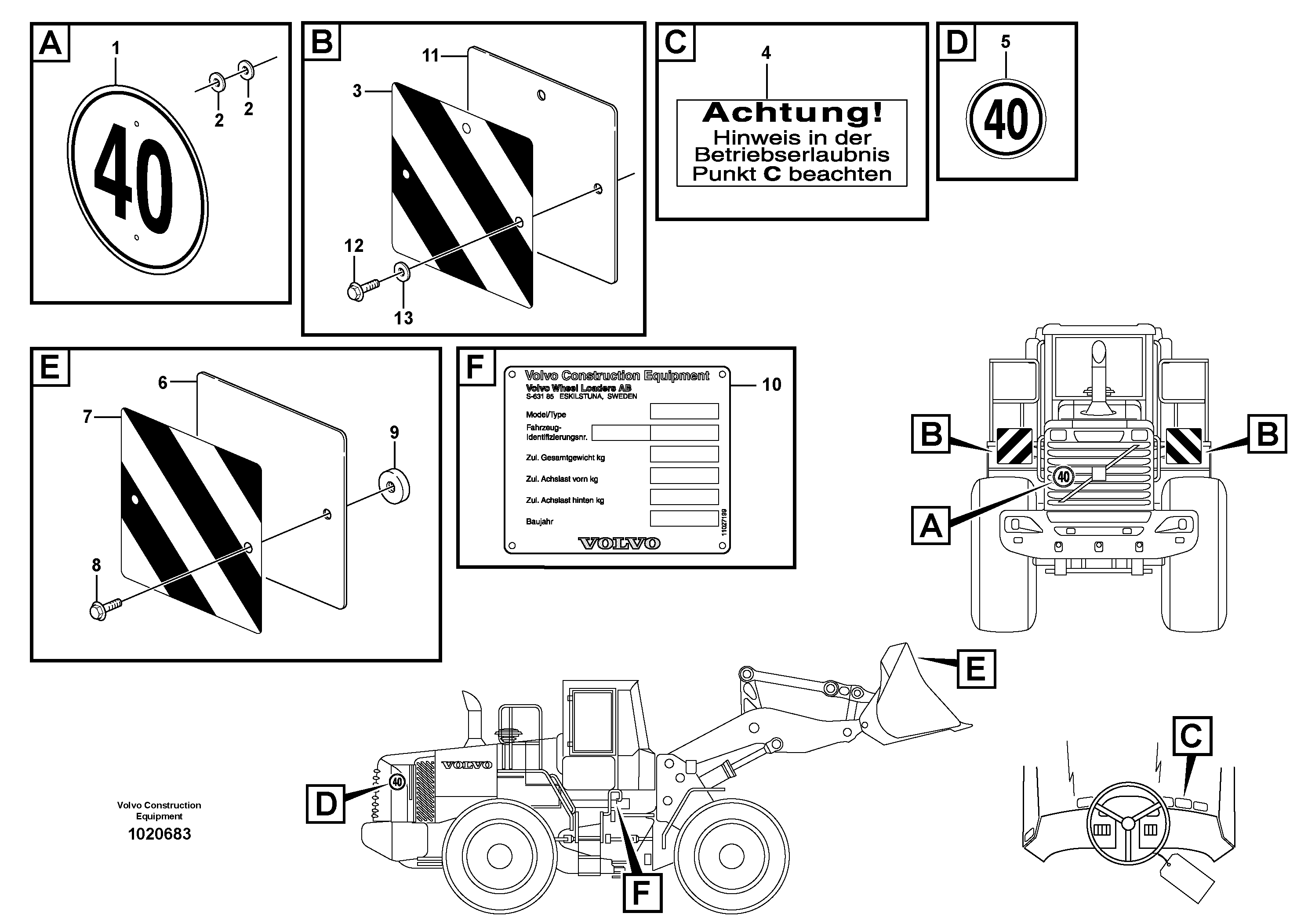 German version 82243 — volvo parts diagram