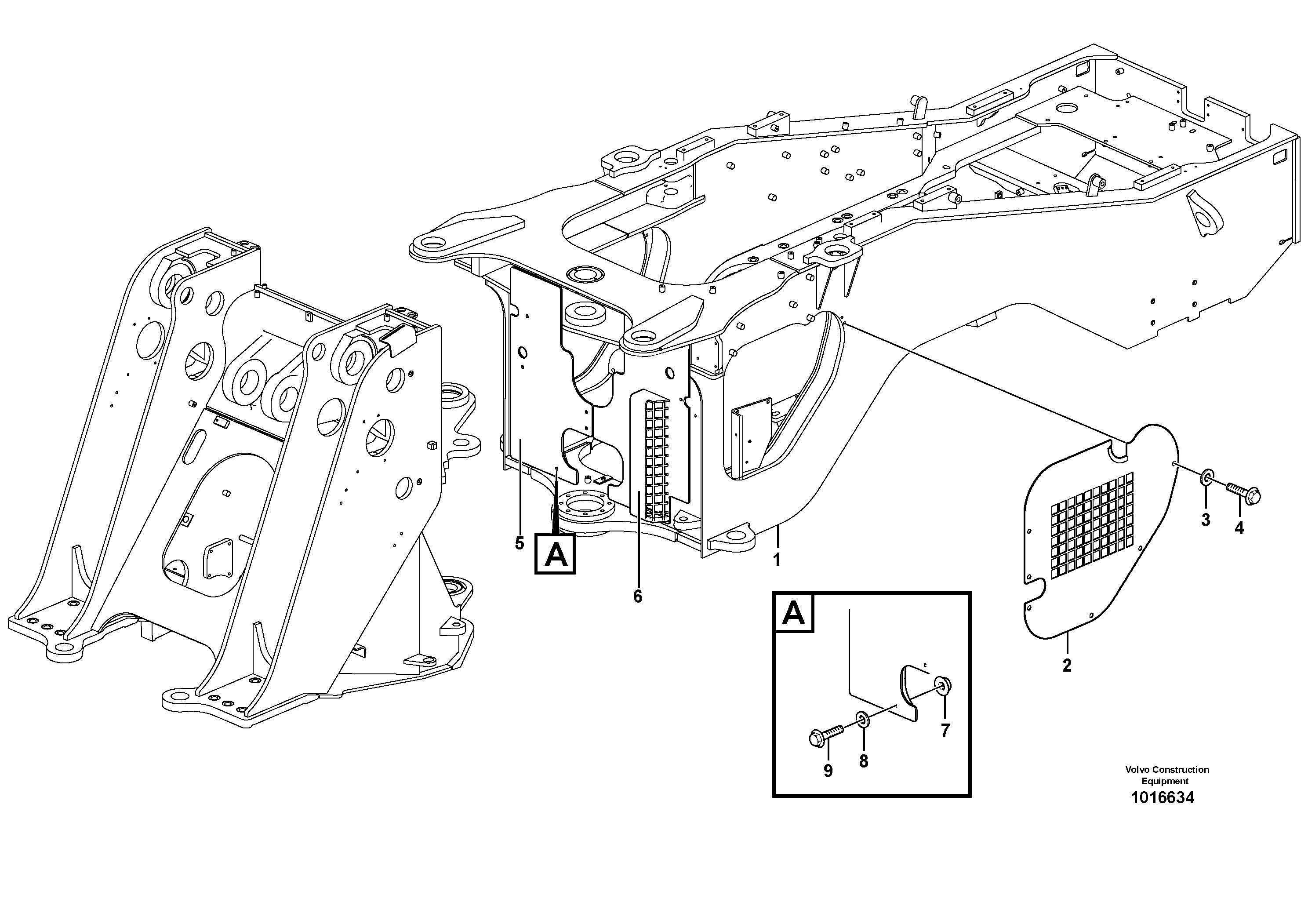 Protecting plates.  82207 — volvo parts diagram