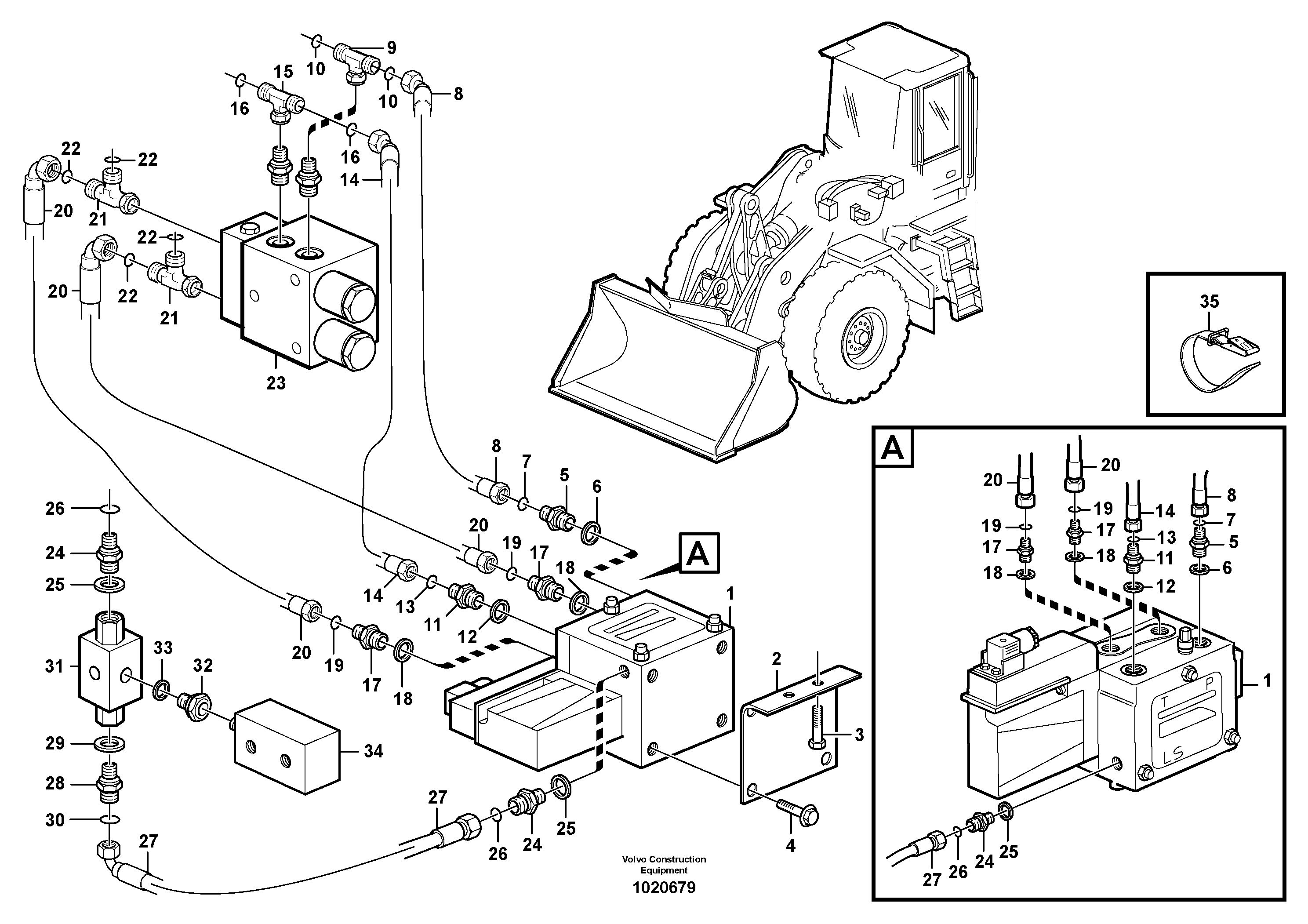 CDC - steering 80780 — volvo parts diagram