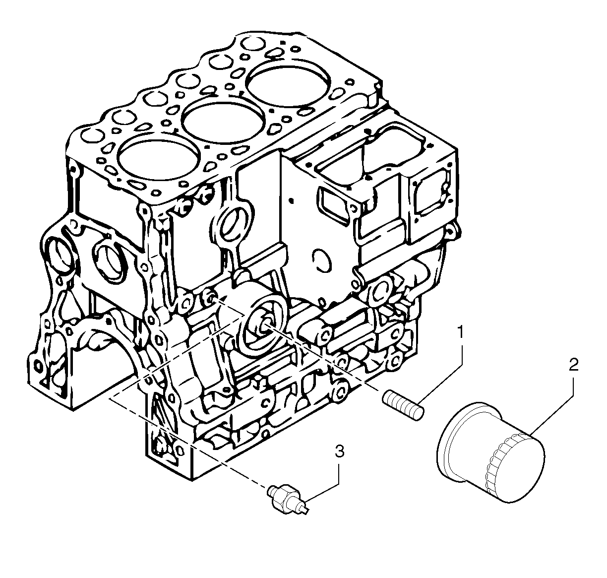Oil filter — volvo parts diagram