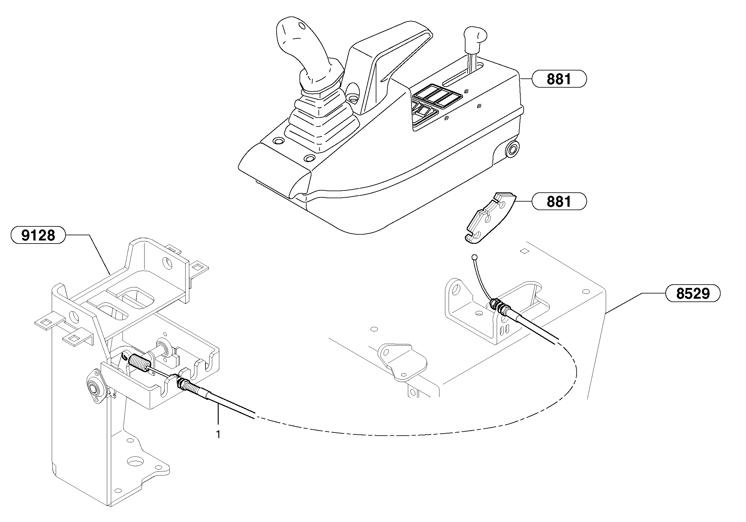 Control lock ( safety system ) — volvo parts diagram