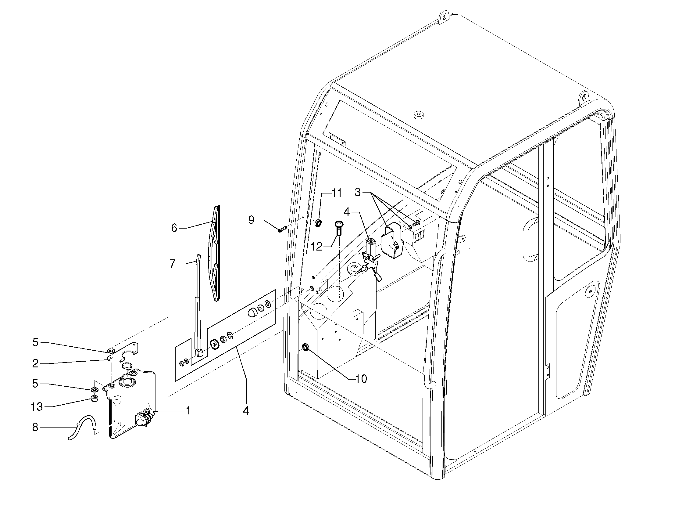 Cleaning system — volvo parts diagram