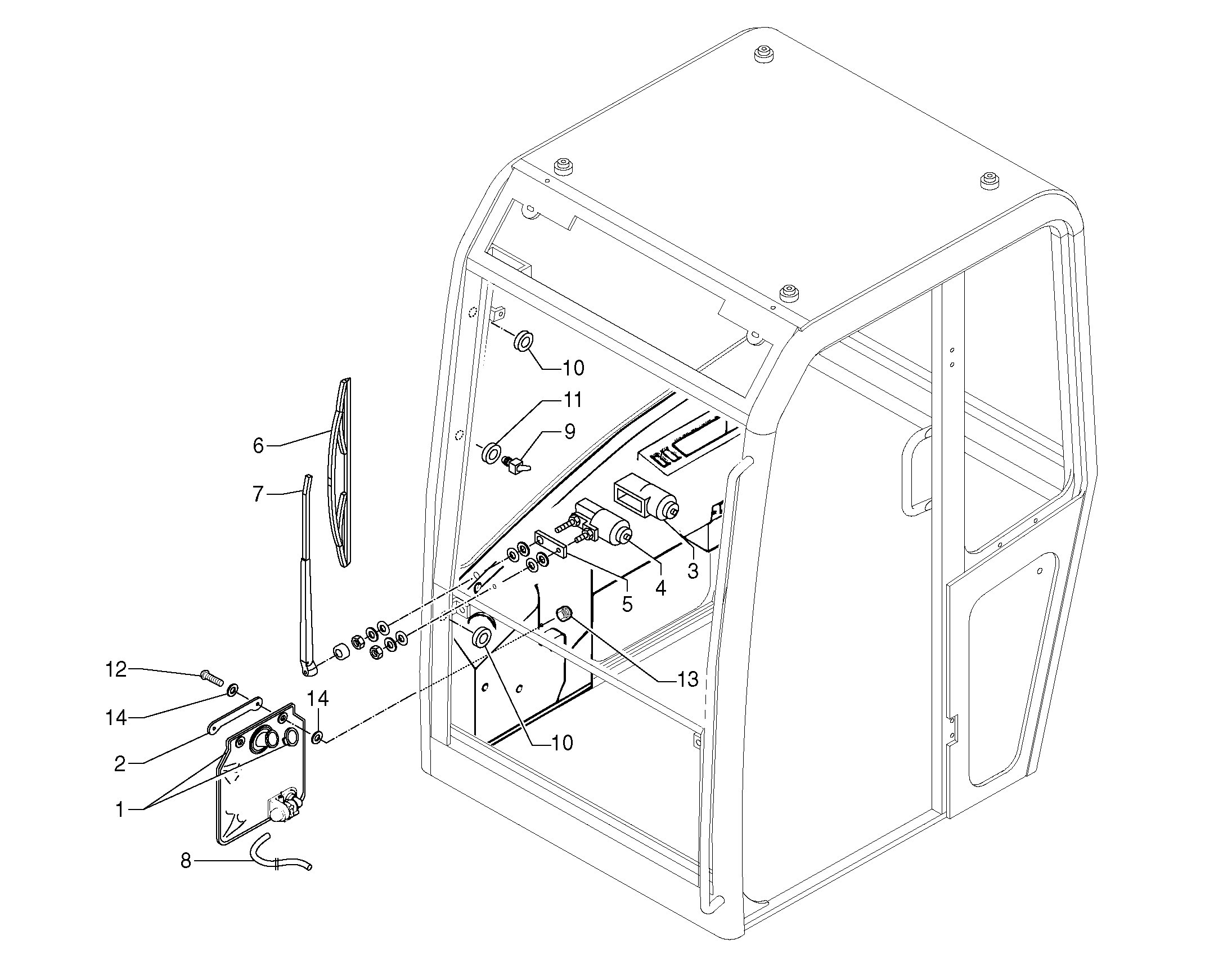 Cleaning system — volvo parts diagram