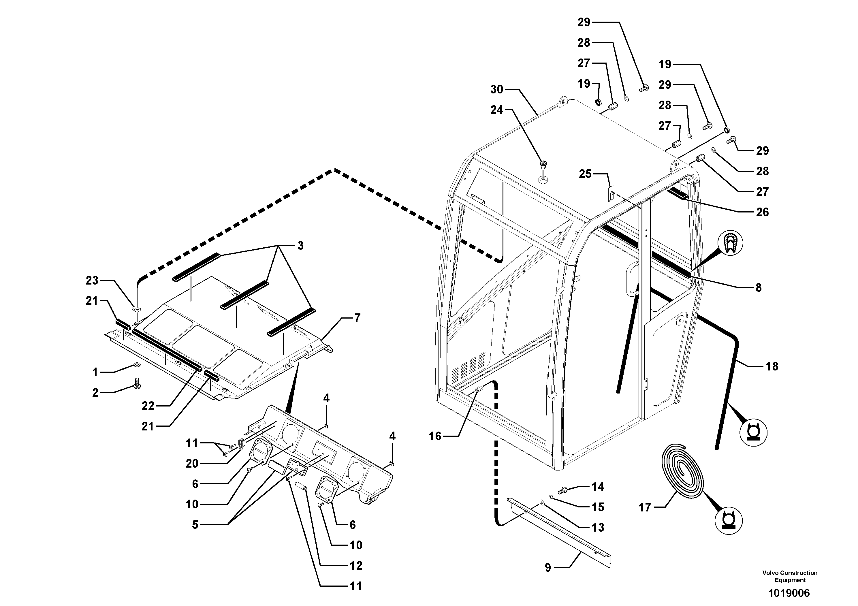 Cab : accessories — volvo parts diagram