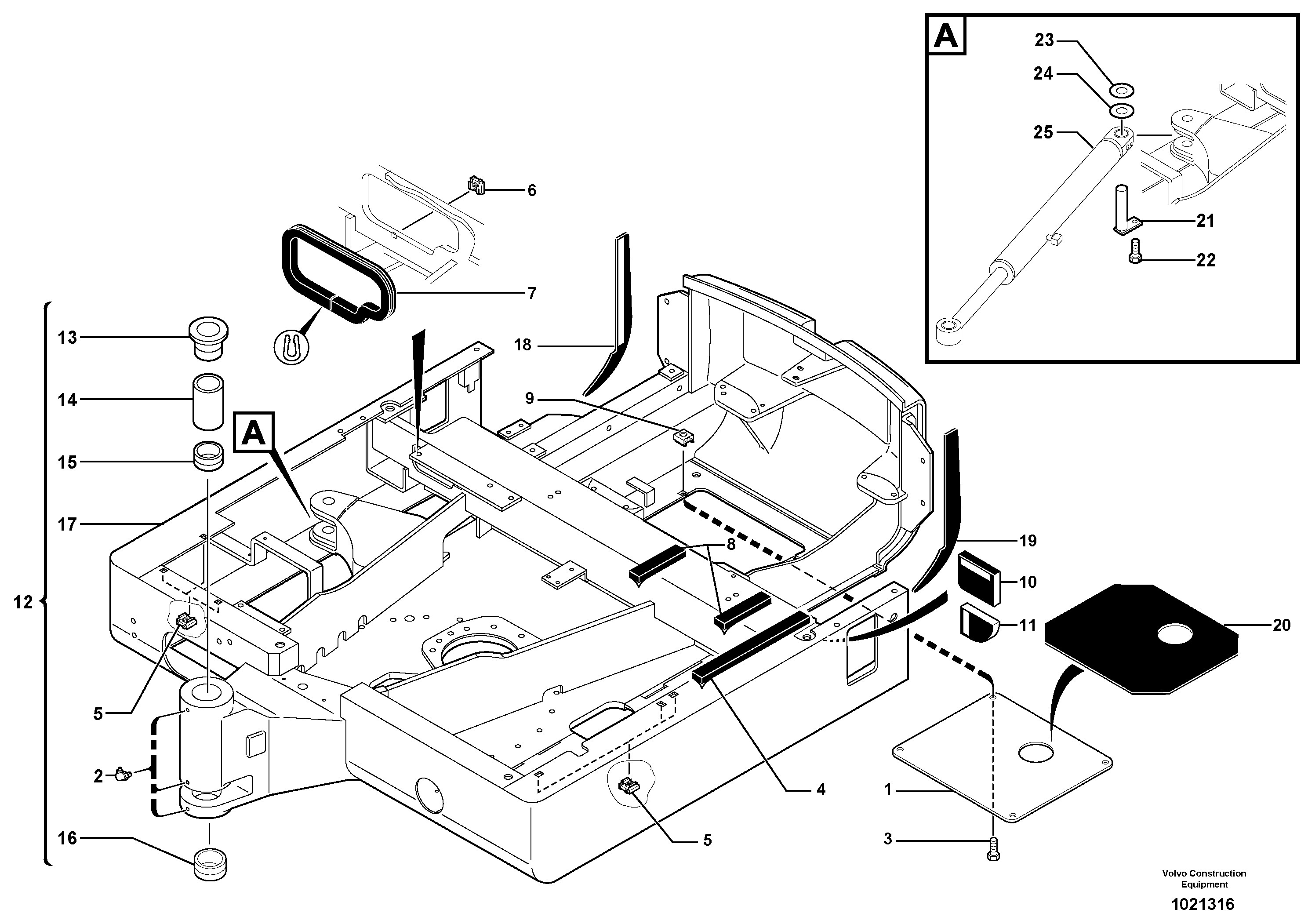 Platform — volvo parts diagram