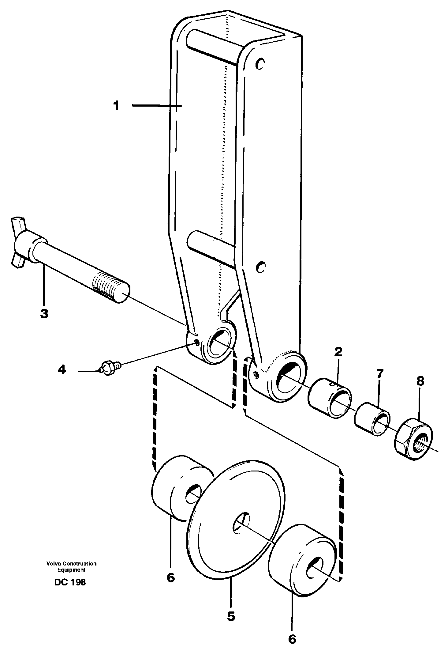 Asphalt cutter  EL70/C — volvo parts diagram