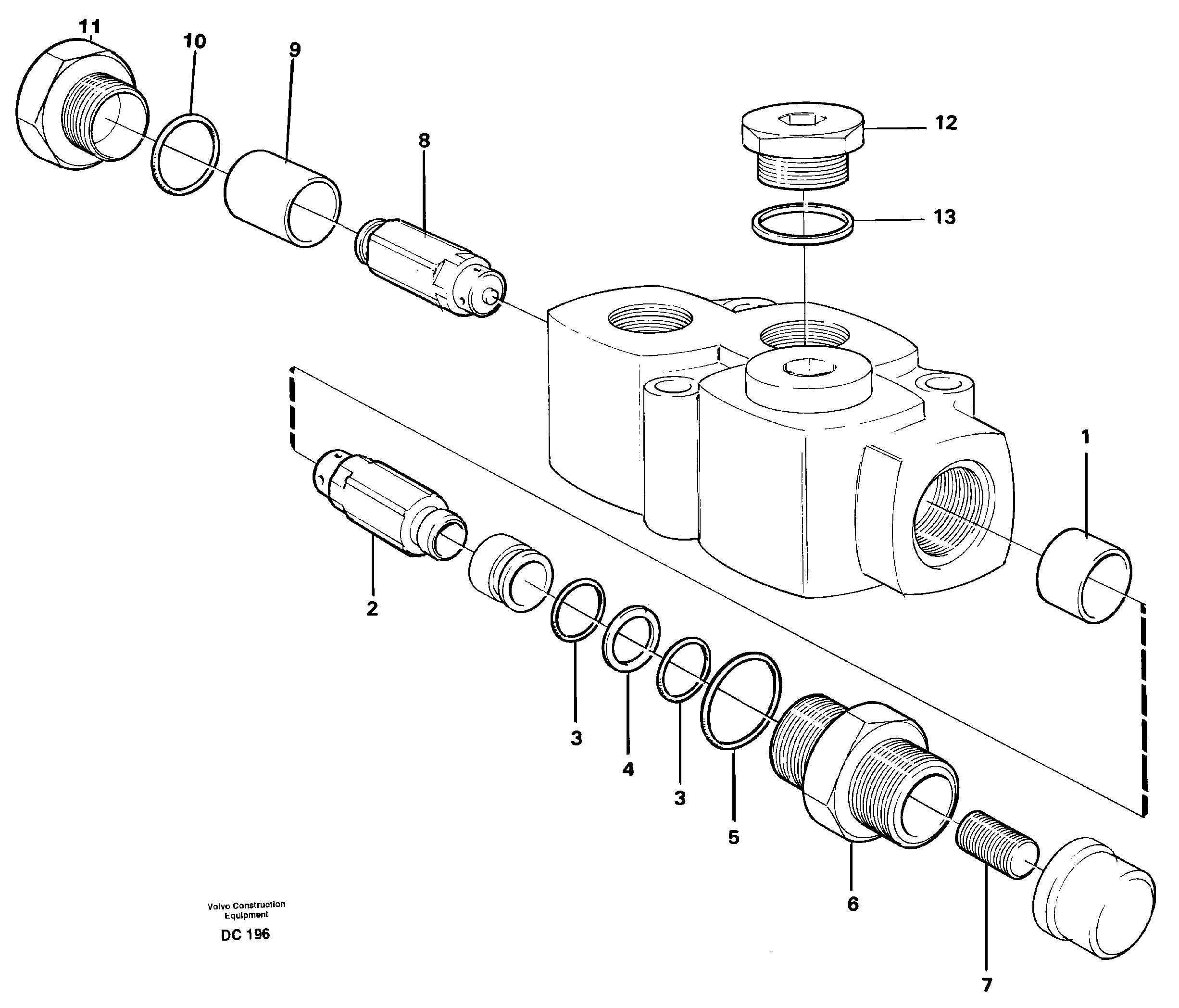 Check valve — volvo parts diagram