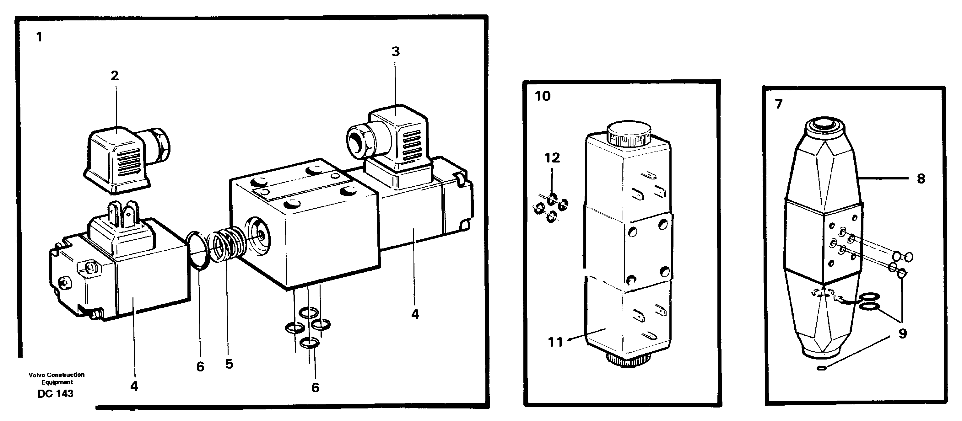 Magnet valve — volvo parts diagram