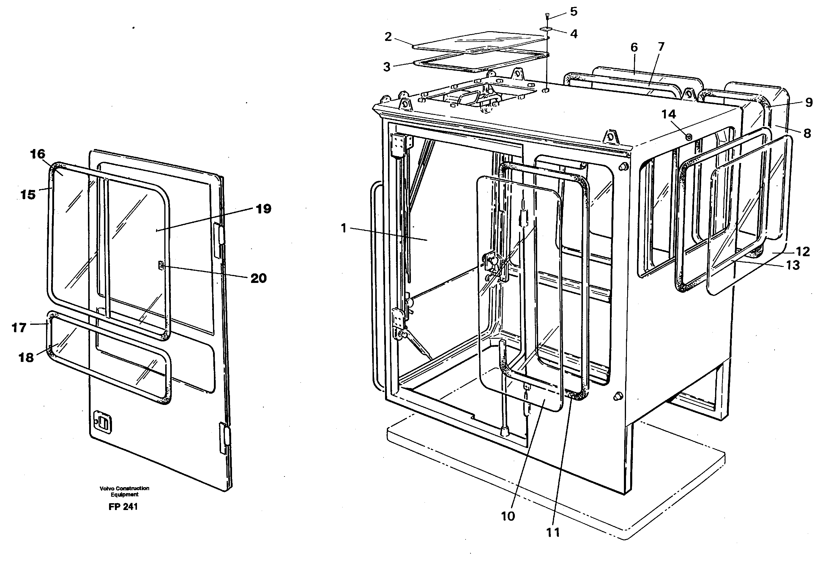 Windows — volvo parts diagram