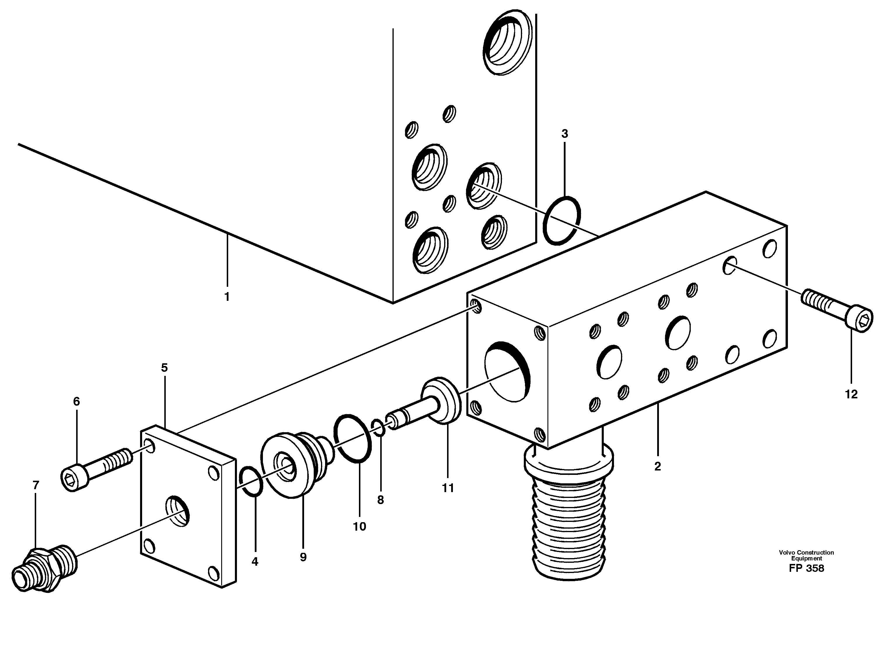 Shunt valve — volvo parts diagram