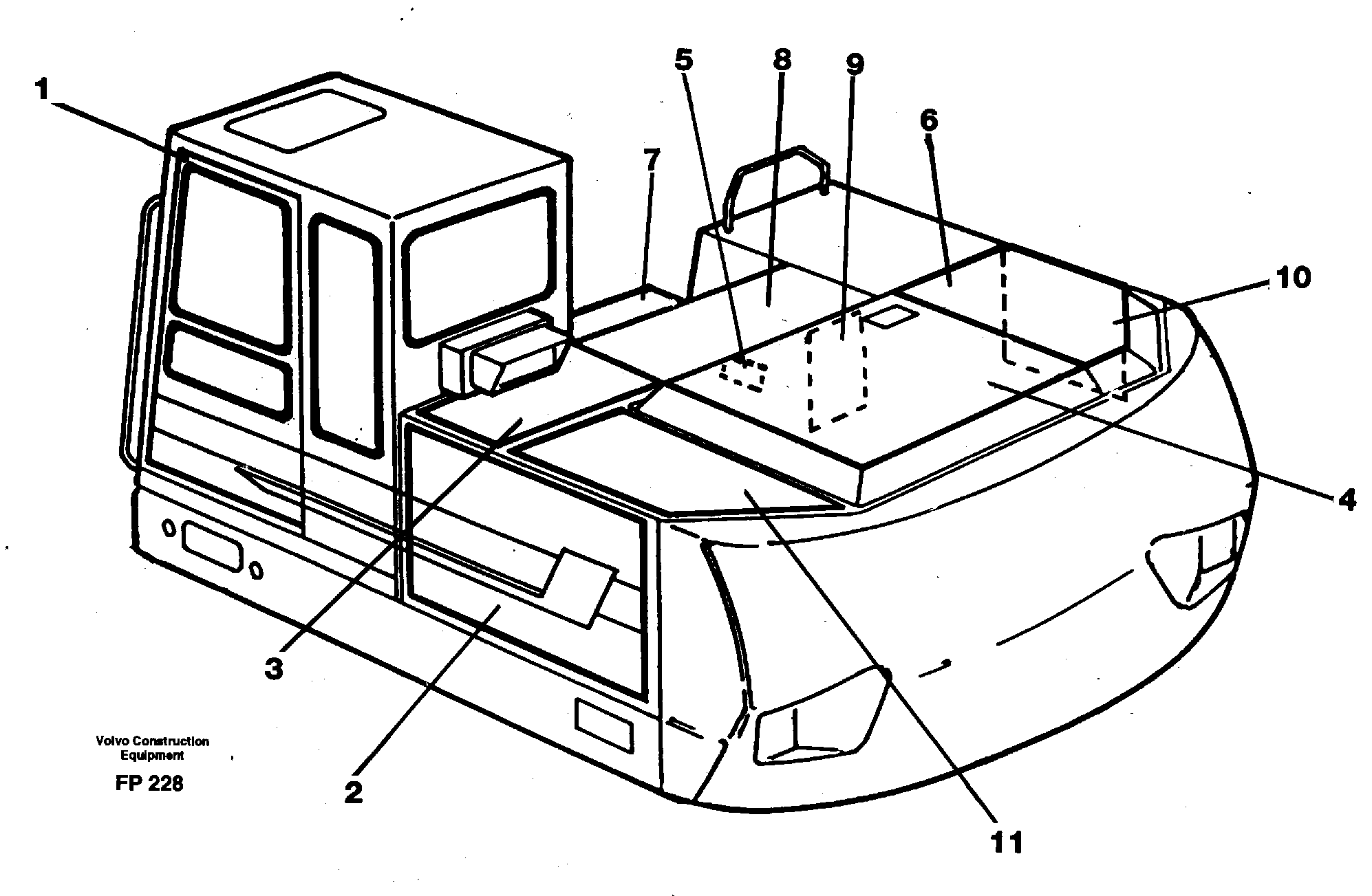 Doors, hatches — volvo parts diagram